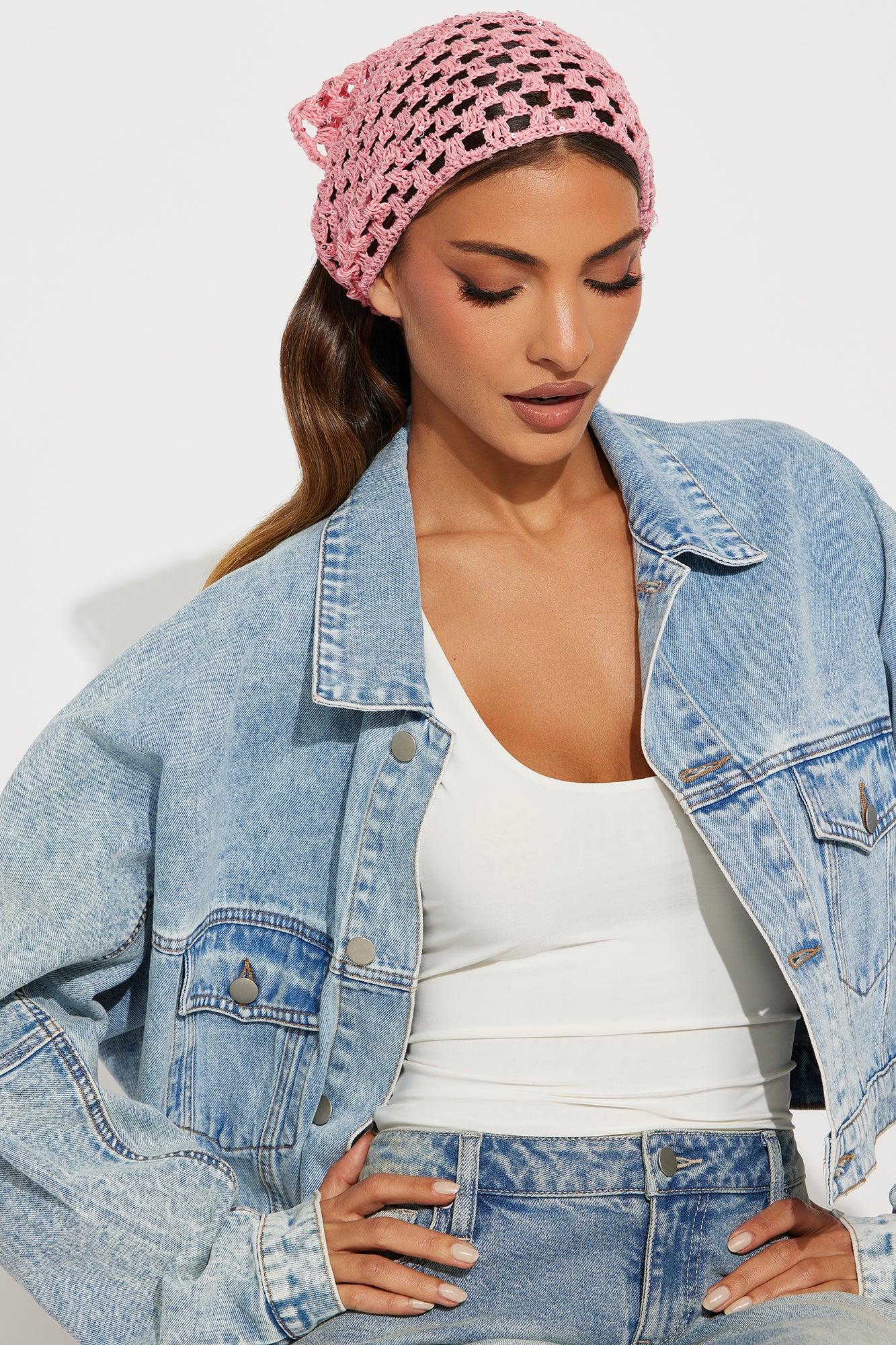 Mermaid Living Head Wrap - Pink Female Product Image