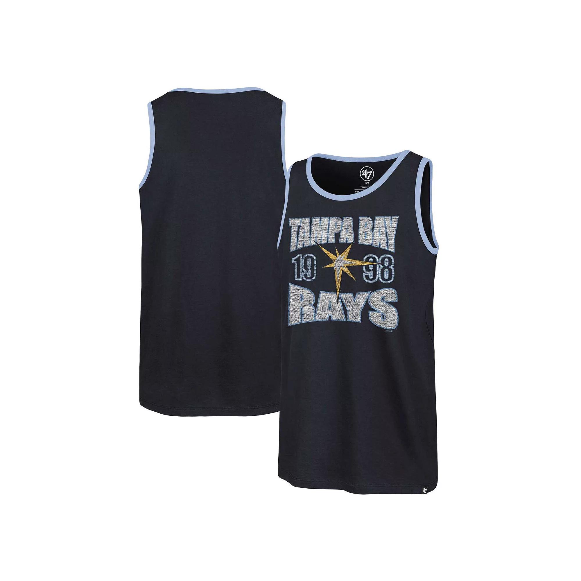 Men's '47 Navy Detroit Tigers Upload Franklin Tank Top, Size: Medium, Blue Product Image