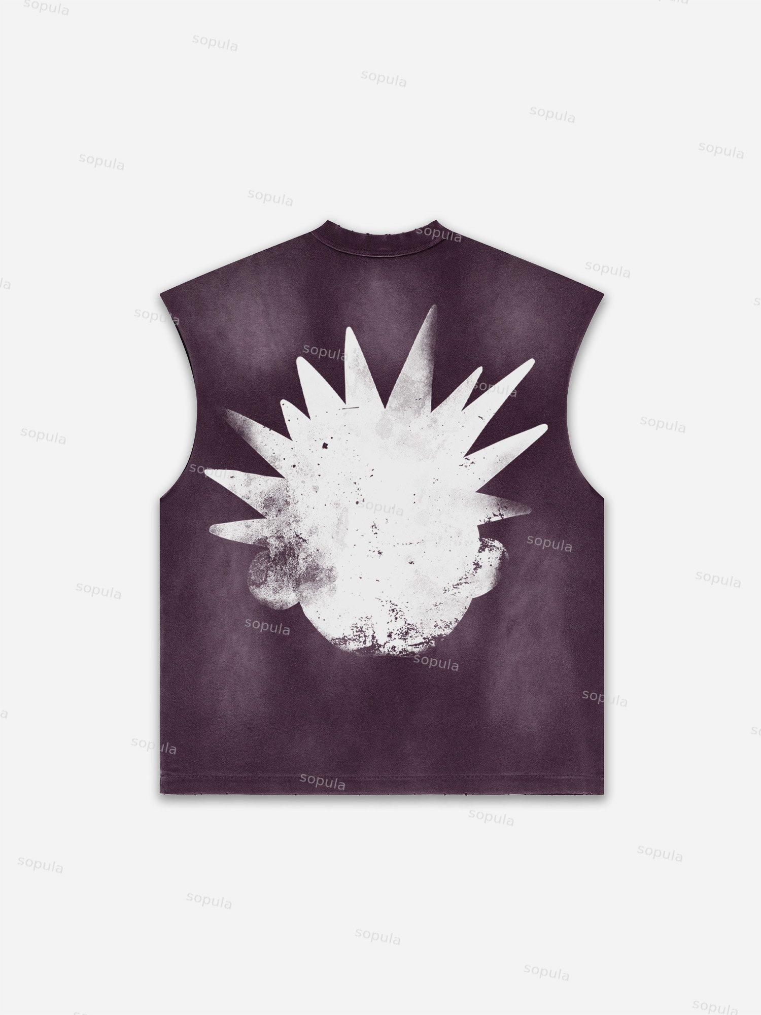 Men's Washed Boxer Boys Graphic Print Tank Top Product Image