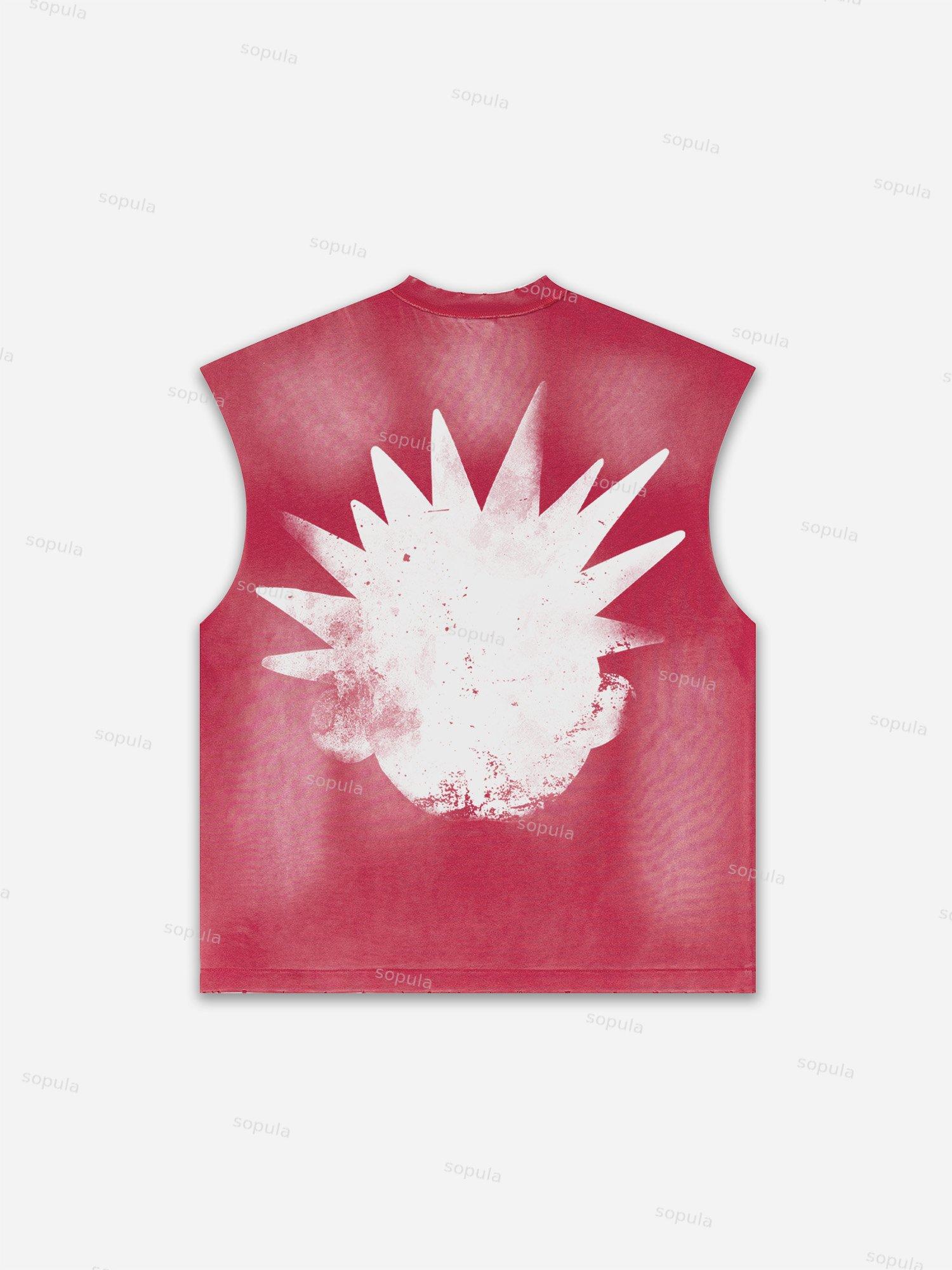 Men's Washed Boxer Boys Graphic Print Tank Top Product Image