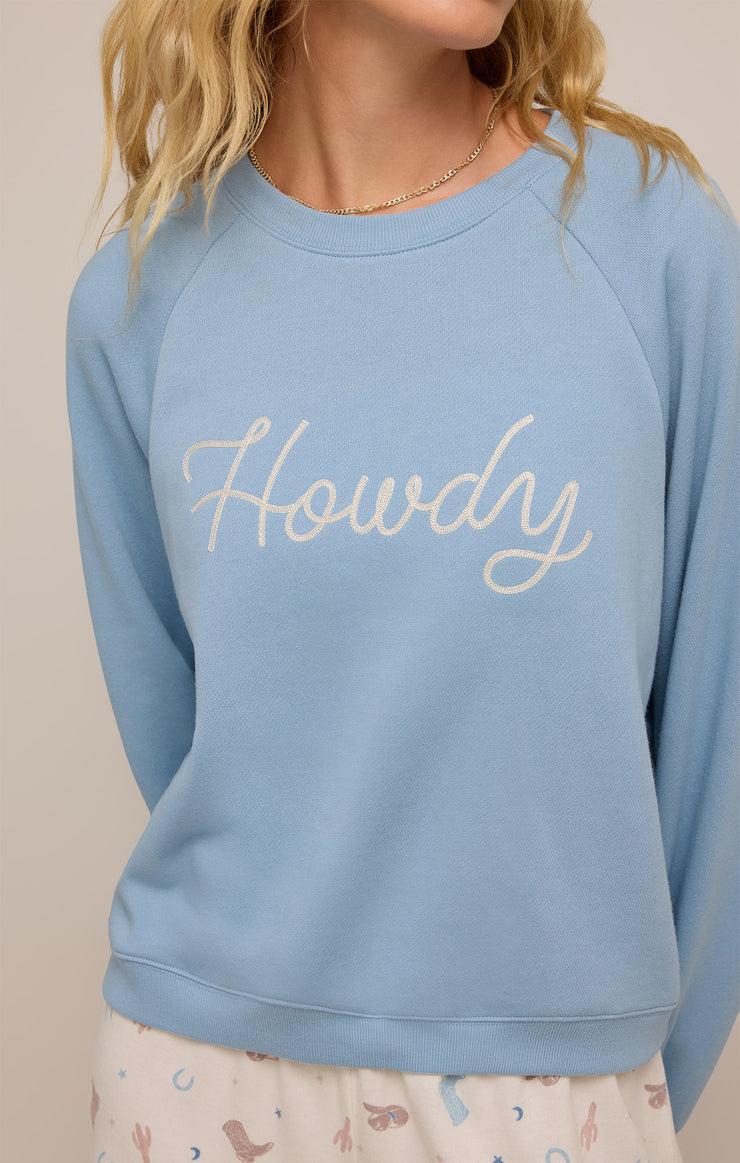 HOWDY FLEECE SWEATSHIRT Product Image