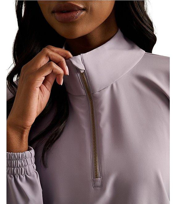 RHONE Mirage Mock Neck Long Sleeve All-Weather Anorak Product Image
