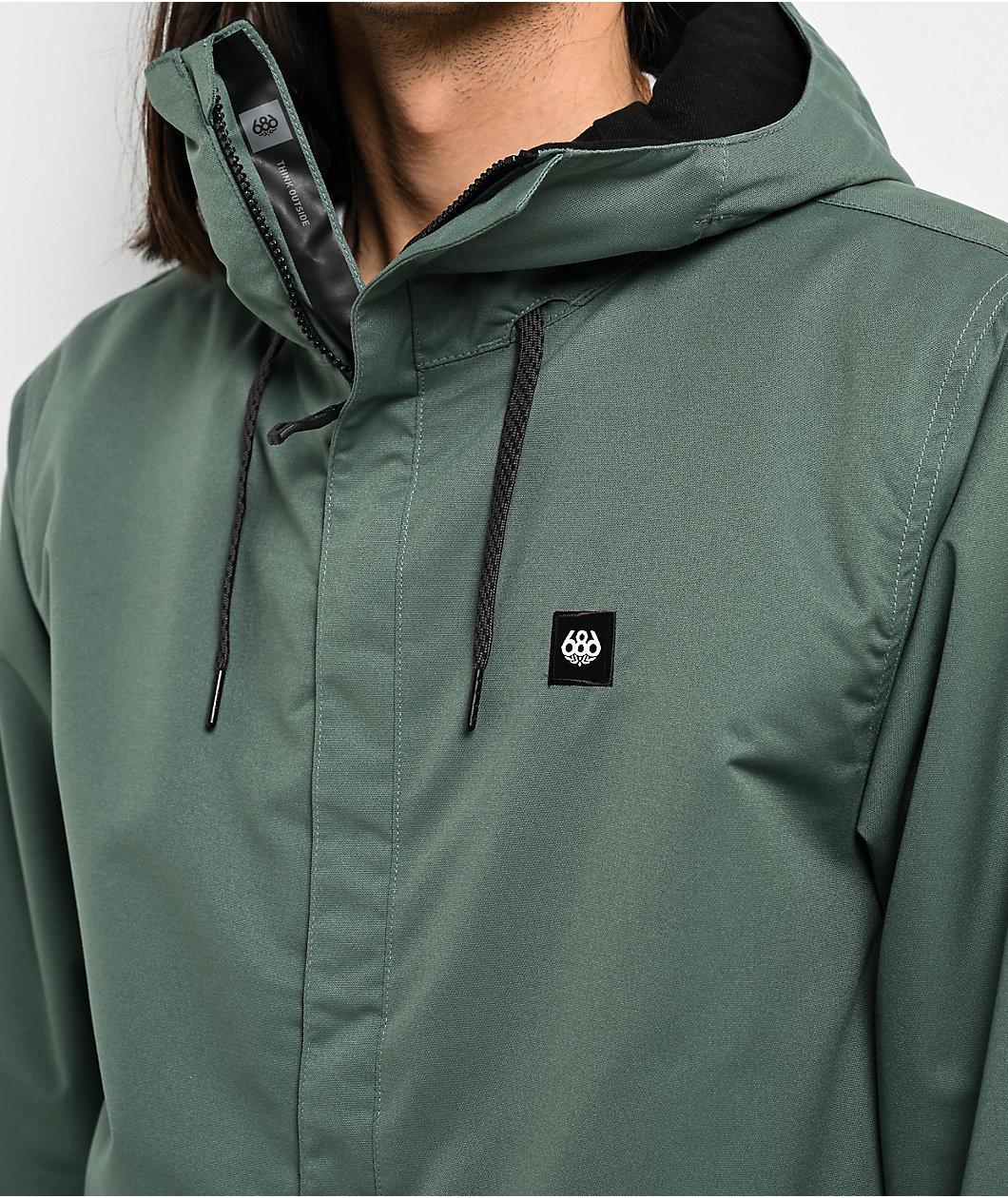 686 Foundation Cypress Green 10K Snowboard Jacket Product Image
