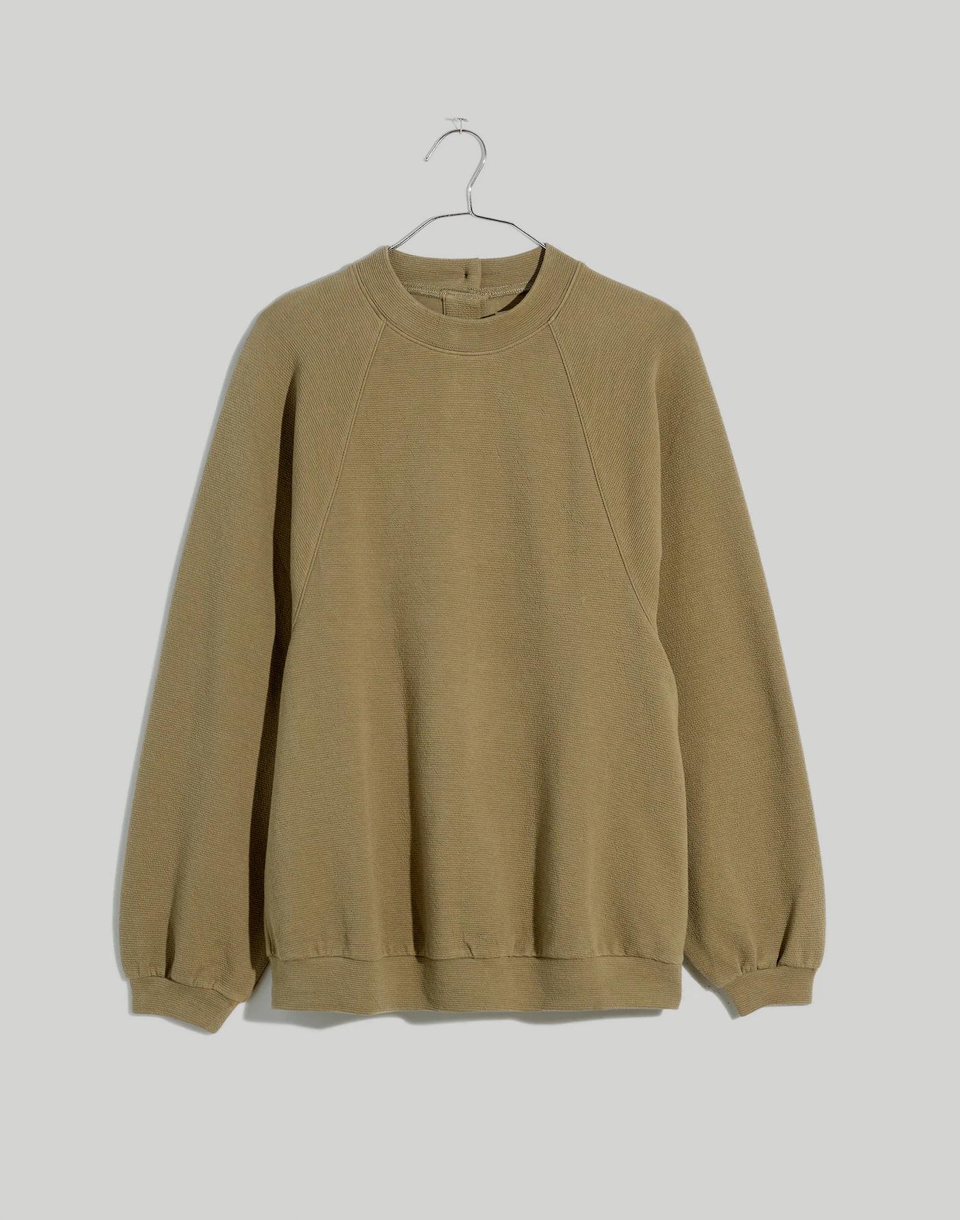 Button-Back Mockneck Top Product Image