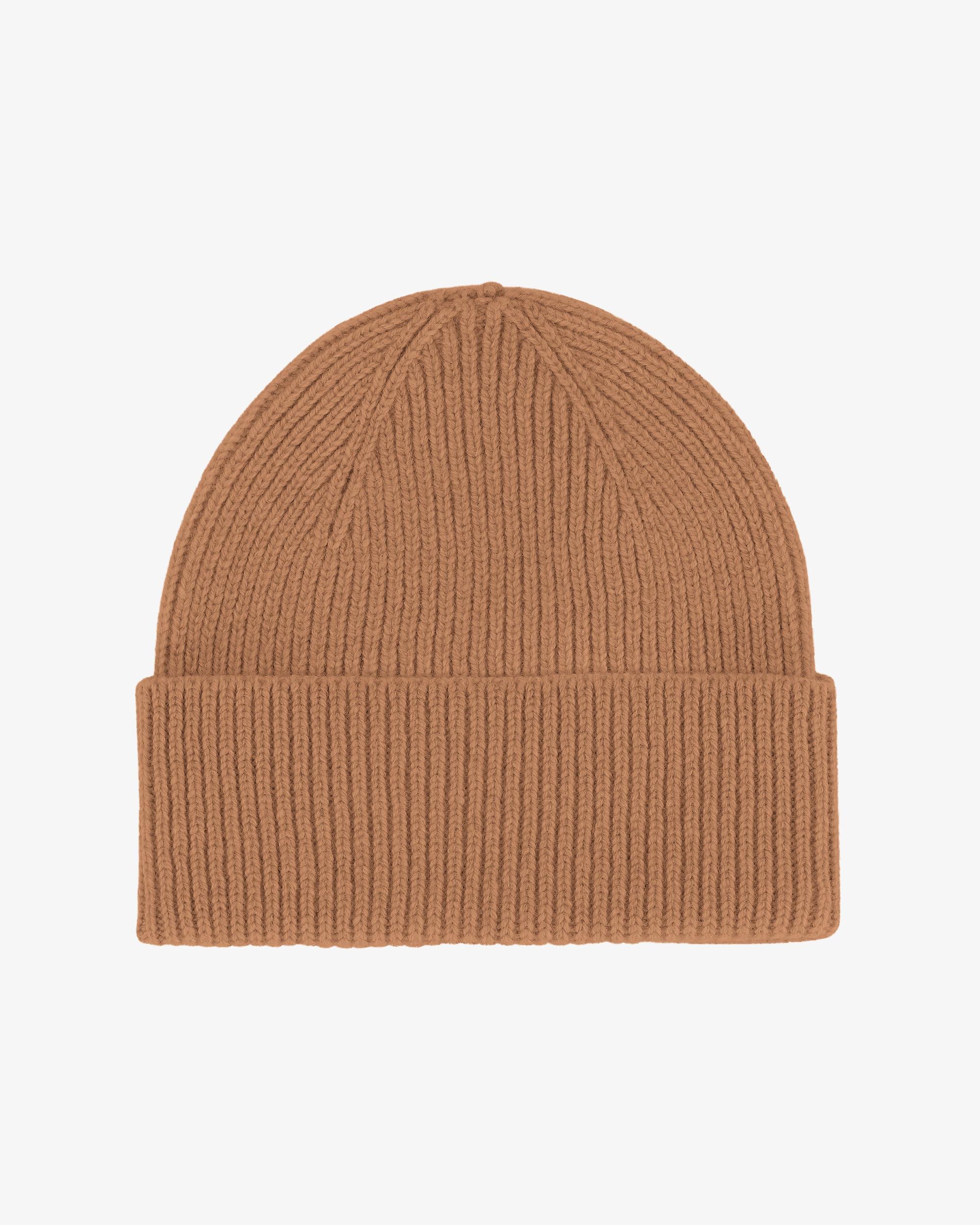 Merino Wool Beanie - Stone Blue Product Image