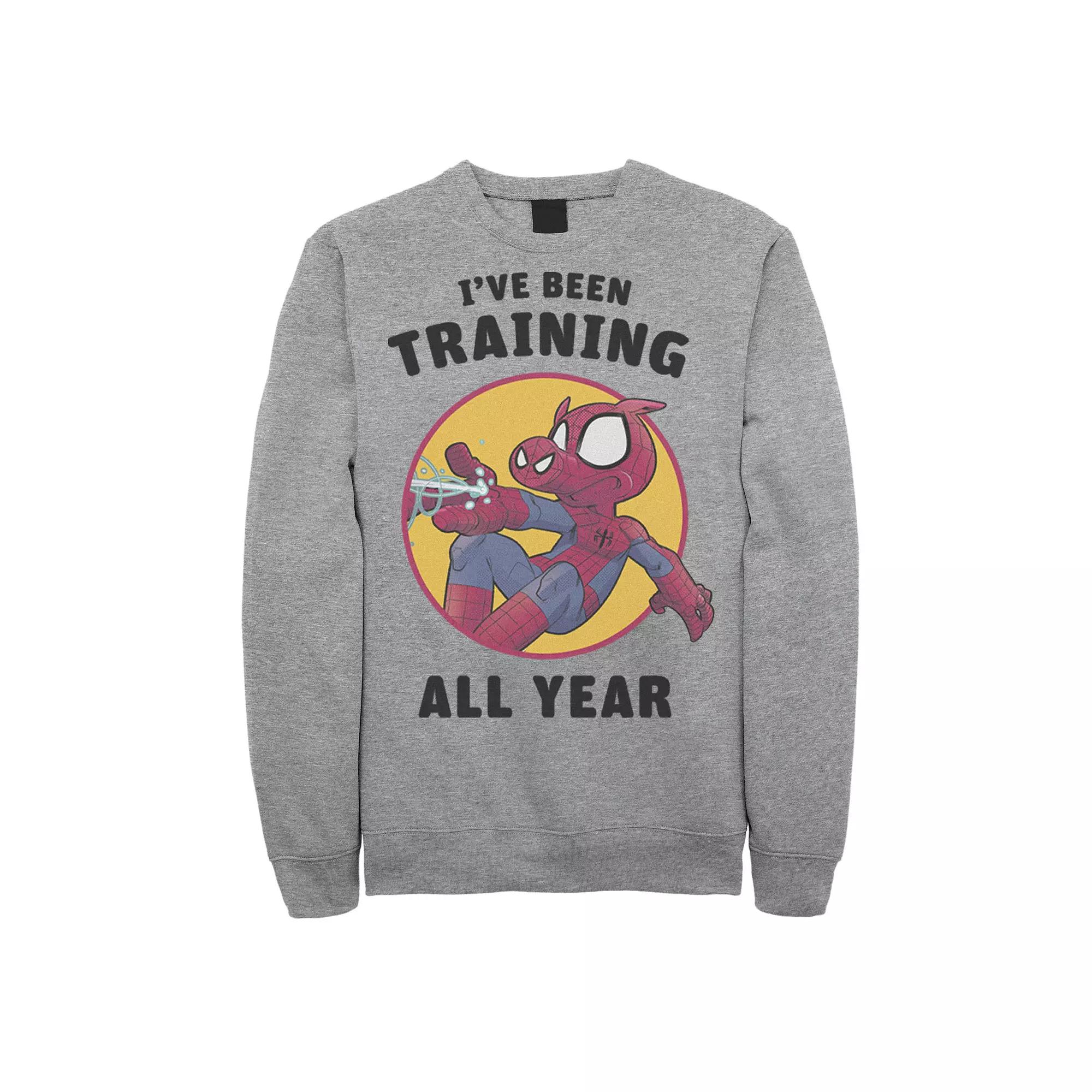 Men's Marvel Spider-Ham I've Been Training All Year Sweatshirt,  Product Image