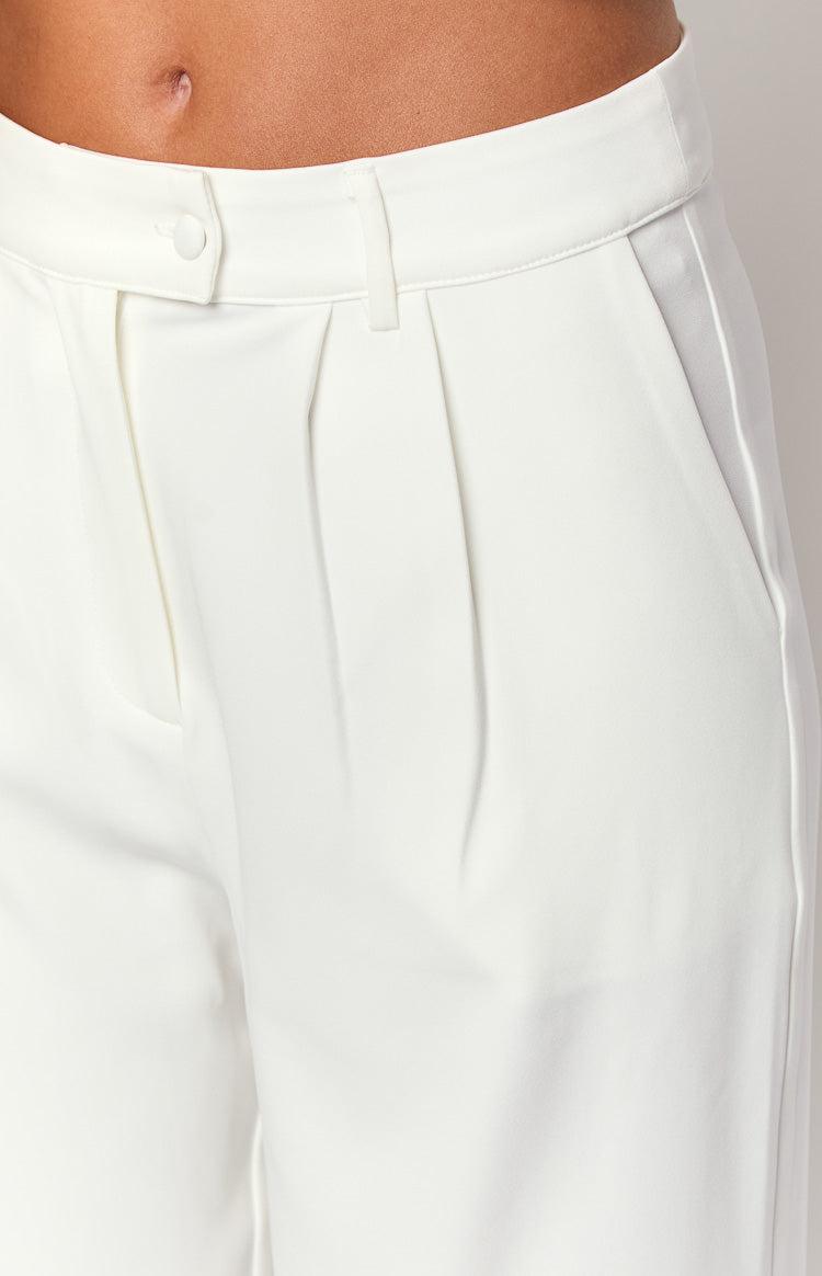 Dien White Tailored Pants Product Image