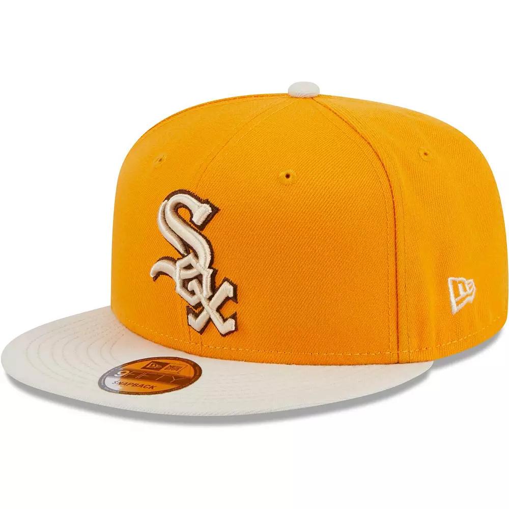 Men's New Era Gold Chicago White Sox Tiramisu 9FIFTY Snapback Hat Product Image