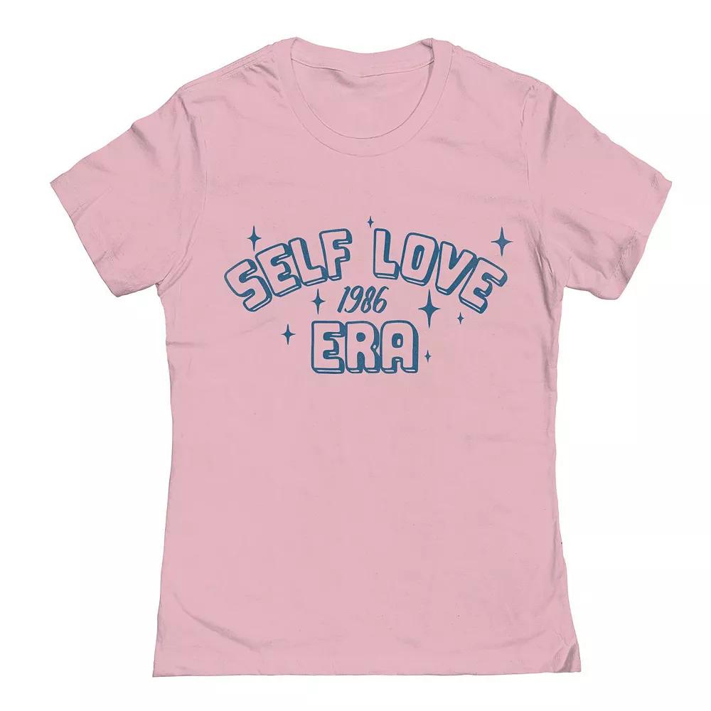 Junior's Grayson Threads The Label Self Love 1986 Era Valentine's Day Graphic Tee, Women's,  Product Image