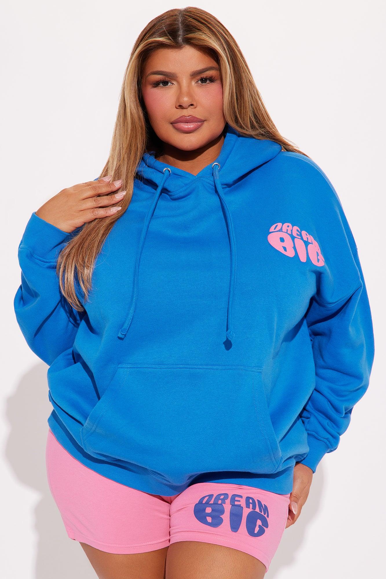 Dream Big Biker Short Set - Blue/combo Product Image