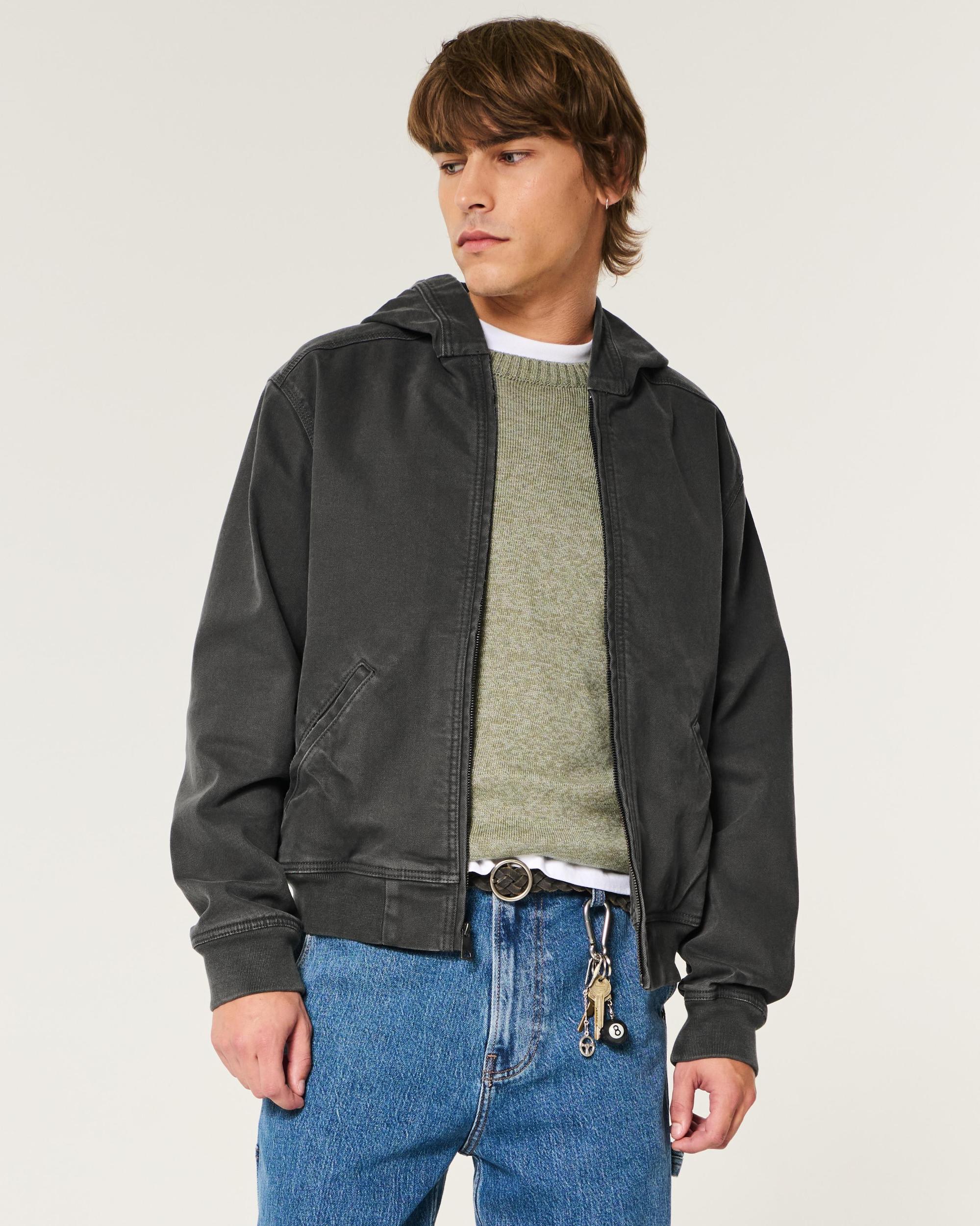 Hooded Zip-Up Jacket Product Image