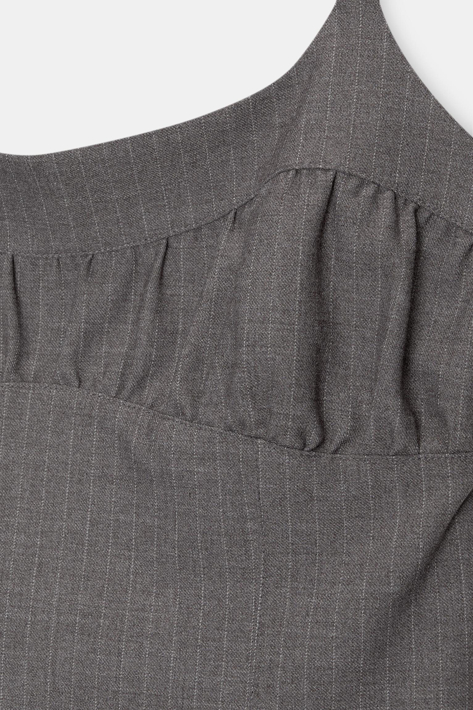 Strappy pinstripe top Product Image