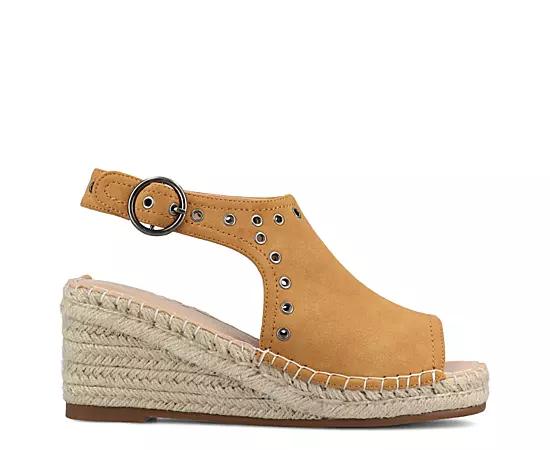 Journee Collection Womens Crisie Wedge Sandal Product Image