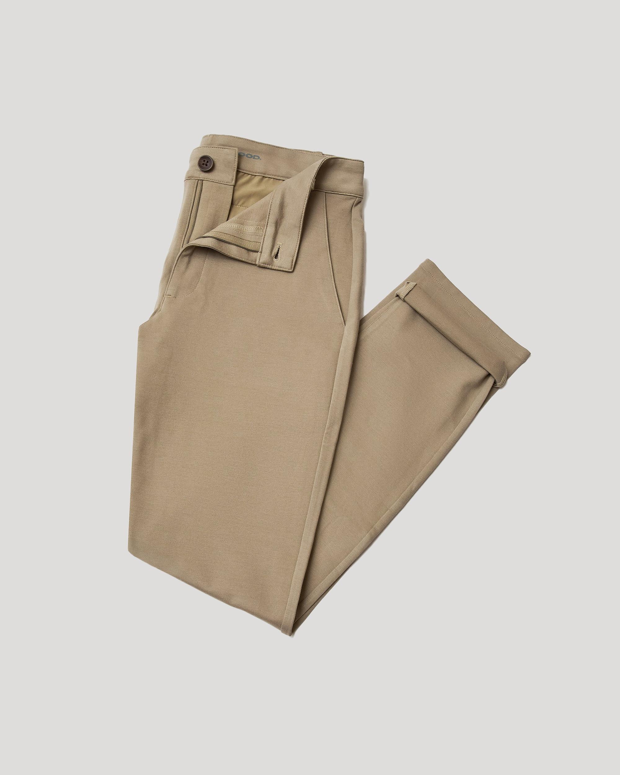 Khaki Slim Comfort Knit Chino Pant Product Image