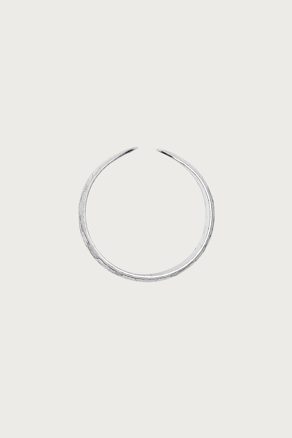 Engraved Floral Bangle Bracelet Product Image
