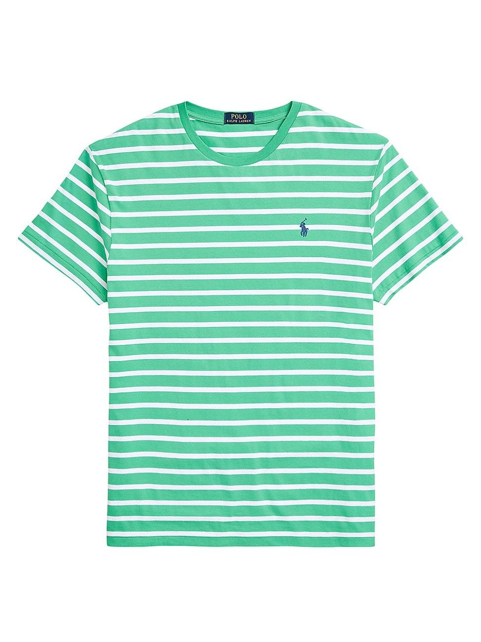 Mens Striped Jersey T-Shirt Product Image