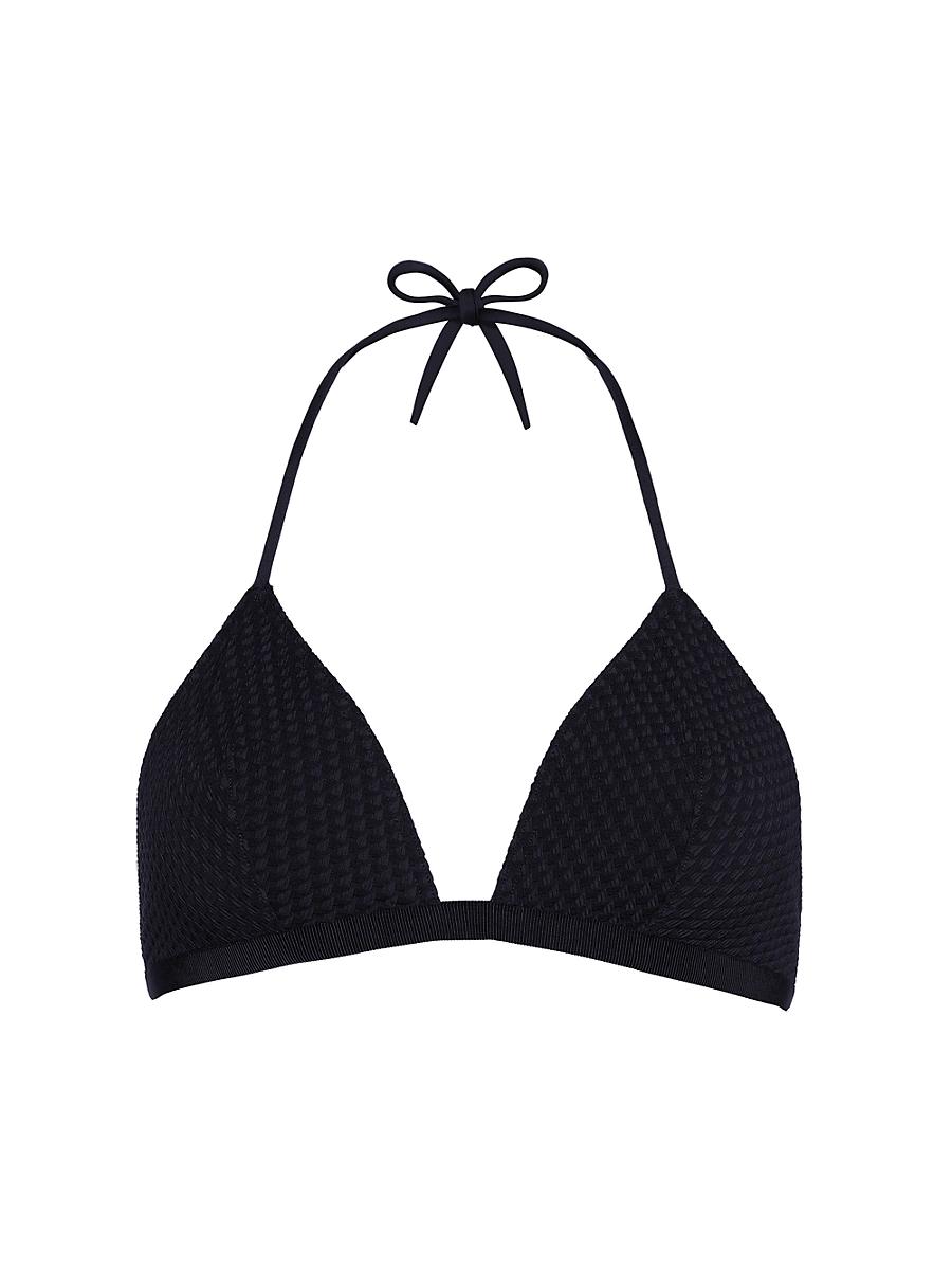 Womens Darts Triangle Bikini Top Product Image
