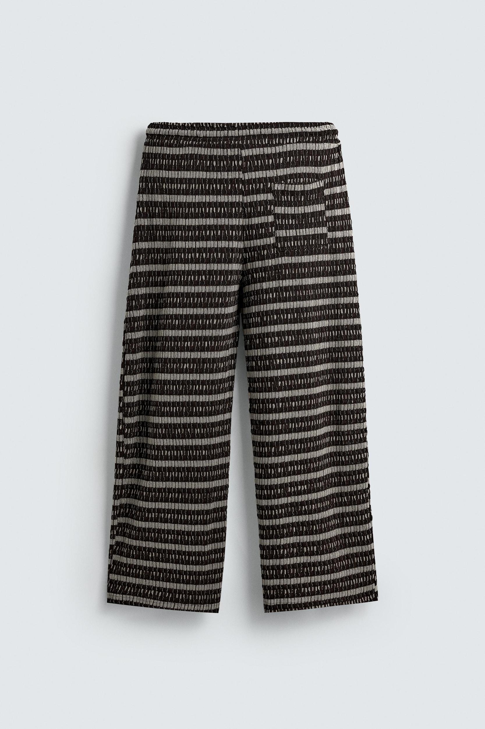 JACQUARD KNIT PANTS Product Image