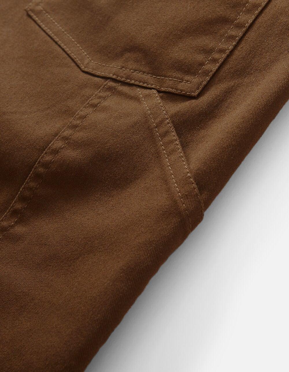 BRIXTON Carpenter Utility Stretch Mens Pants - BROWN Product Image