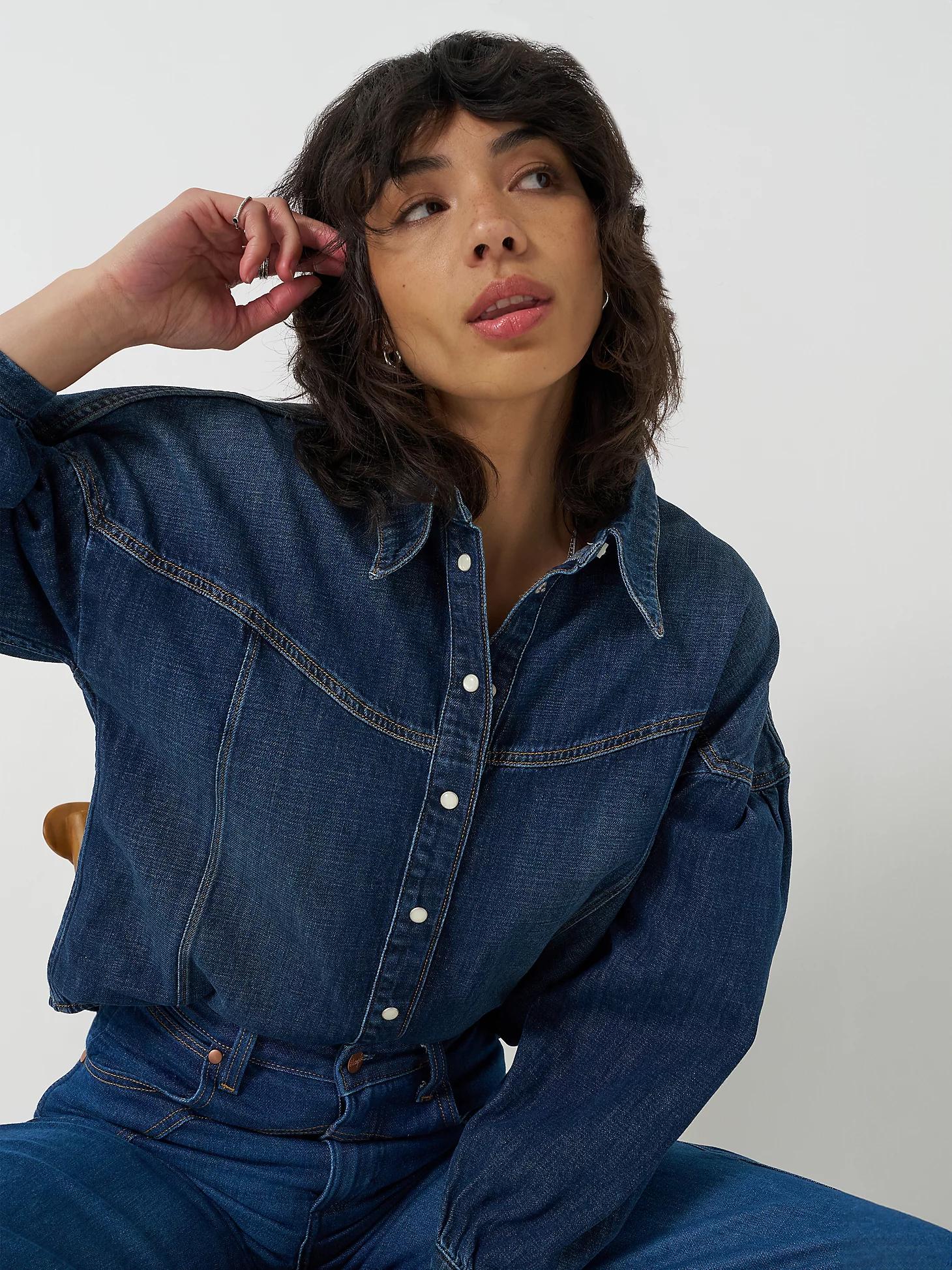 Women's Pintuck Shirt in Homestead Haze Product Image