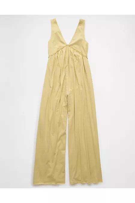 AE Sunchaser Knit V-Neck Jumpsuit Product Image