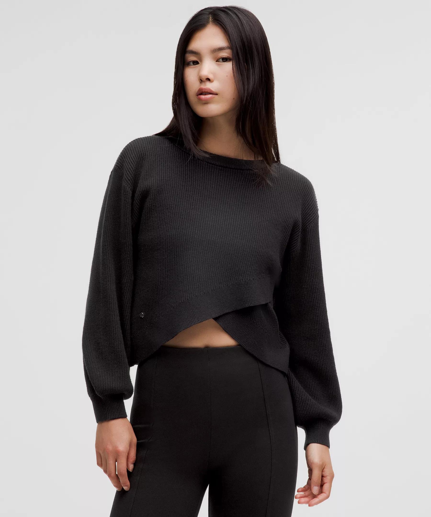 Reversible Crossover Sweater Product Image