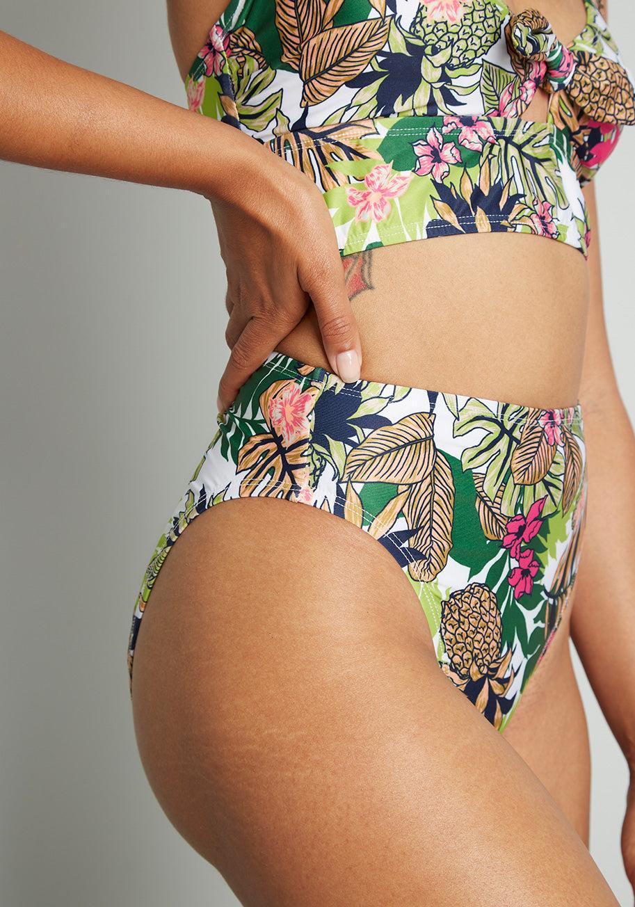 The Franky High-Waisted Bikini Bottom (Final Sale) Product Image