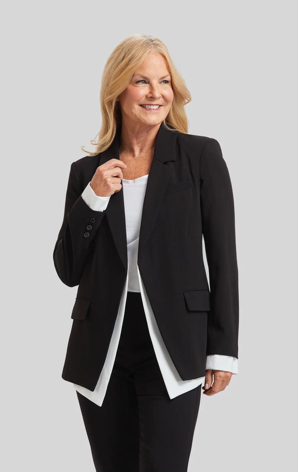 Peace of Cloth Hannah Shirt Tail Jacket Product Image