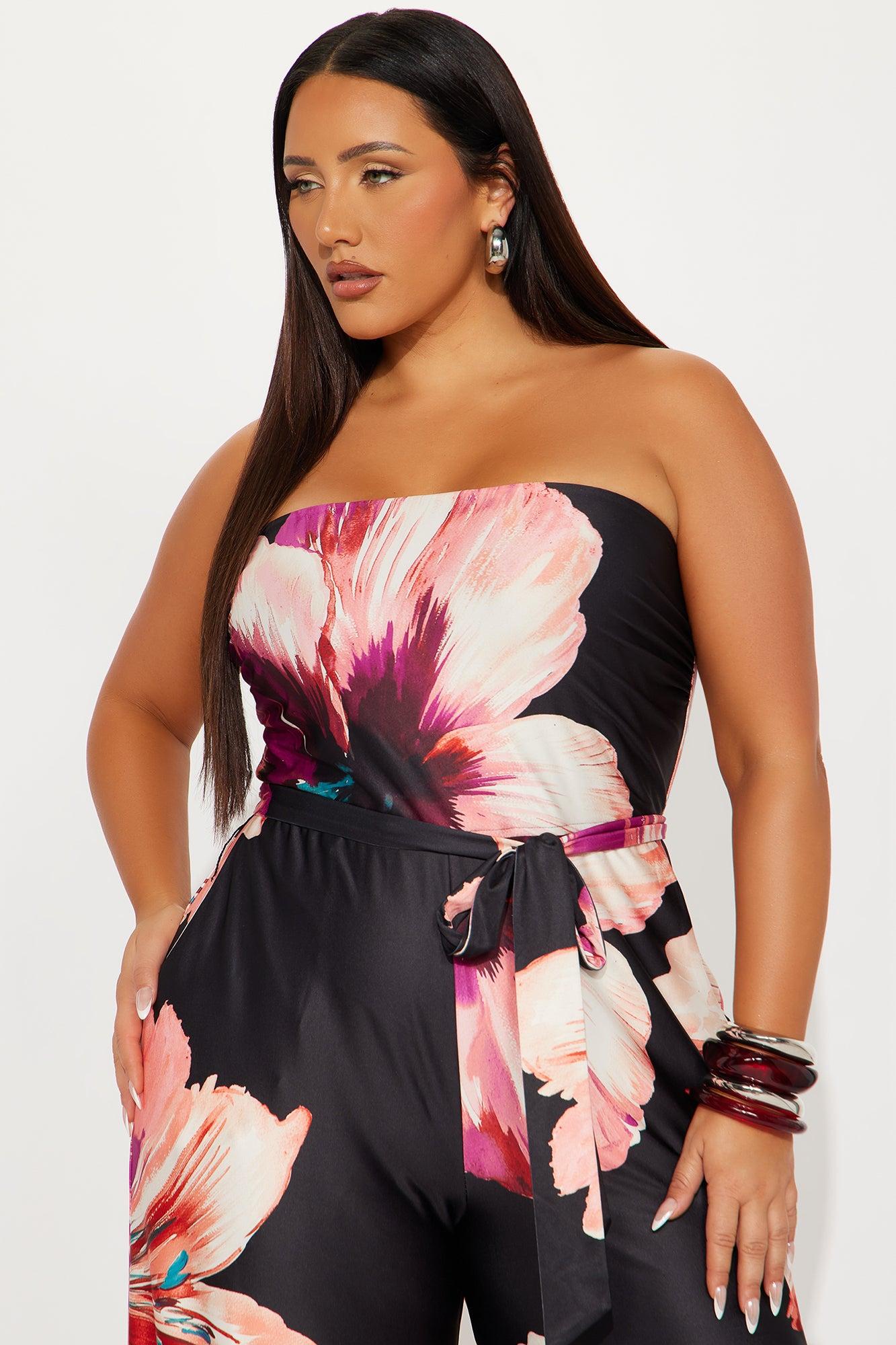 Time Out Jumpsuit - Black/combo Product Image