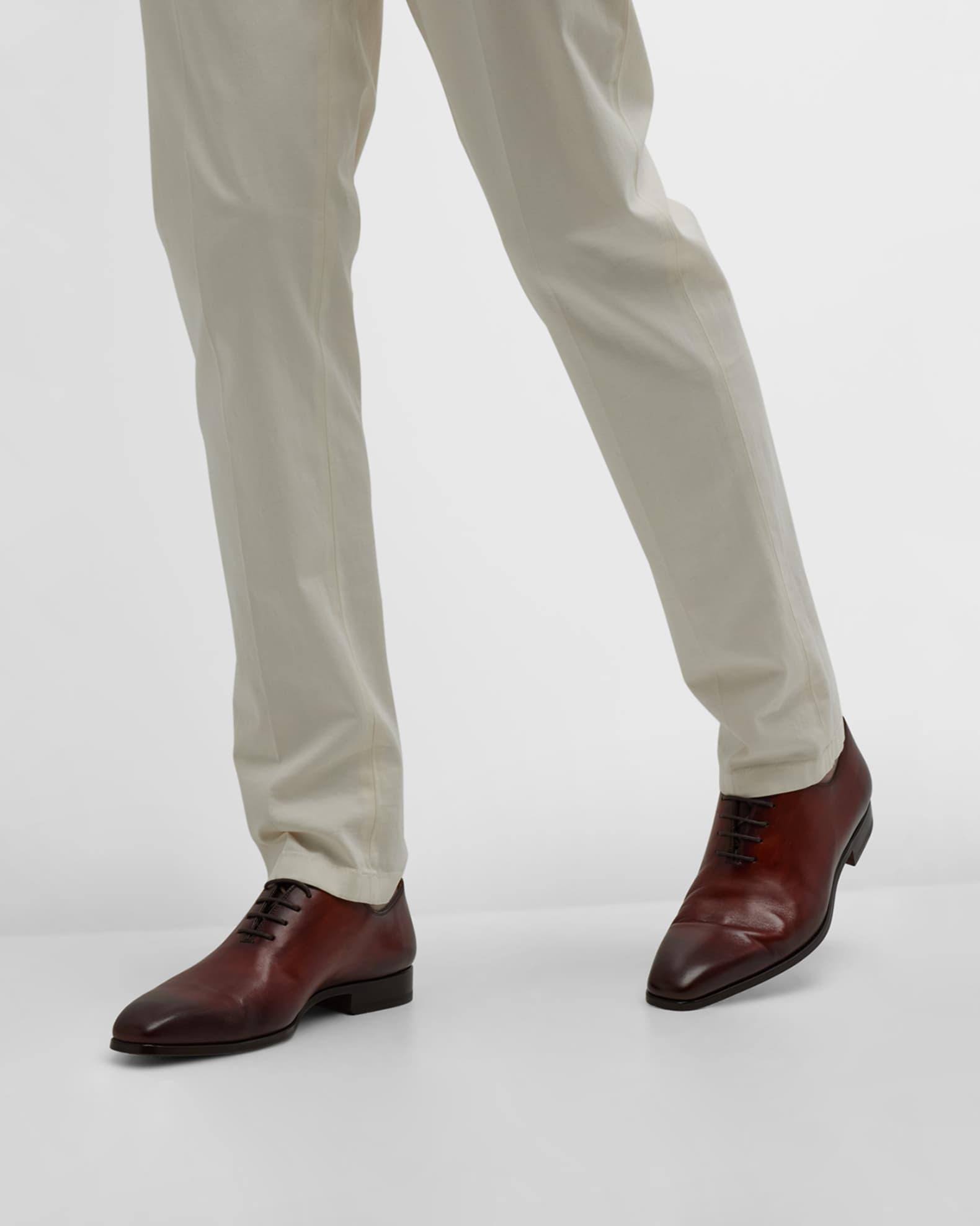 Mens J & M Collection Ellsworth Leather Lace-Up Oxfords Product Image