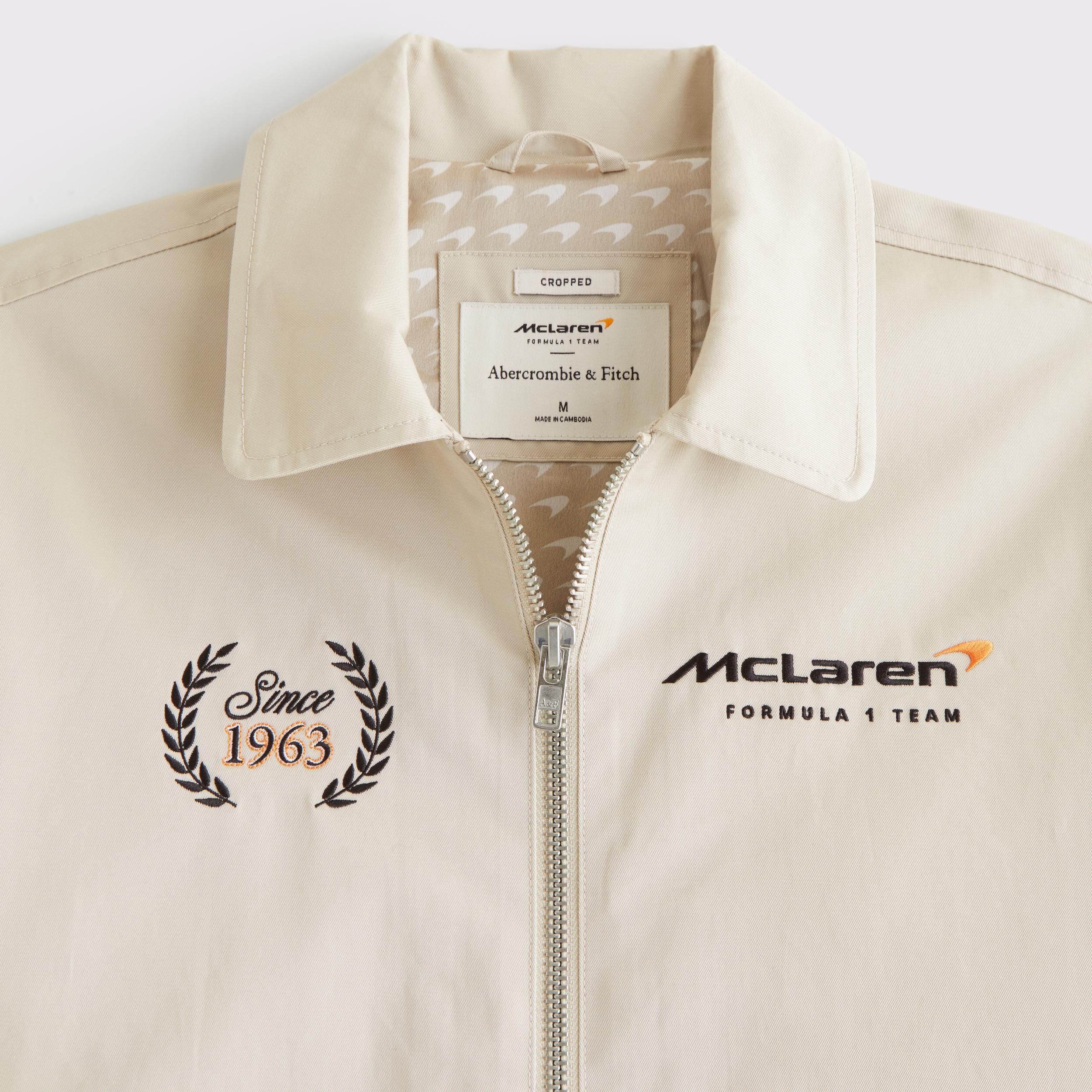 McLaren Cropped Zip Jacket Product Image