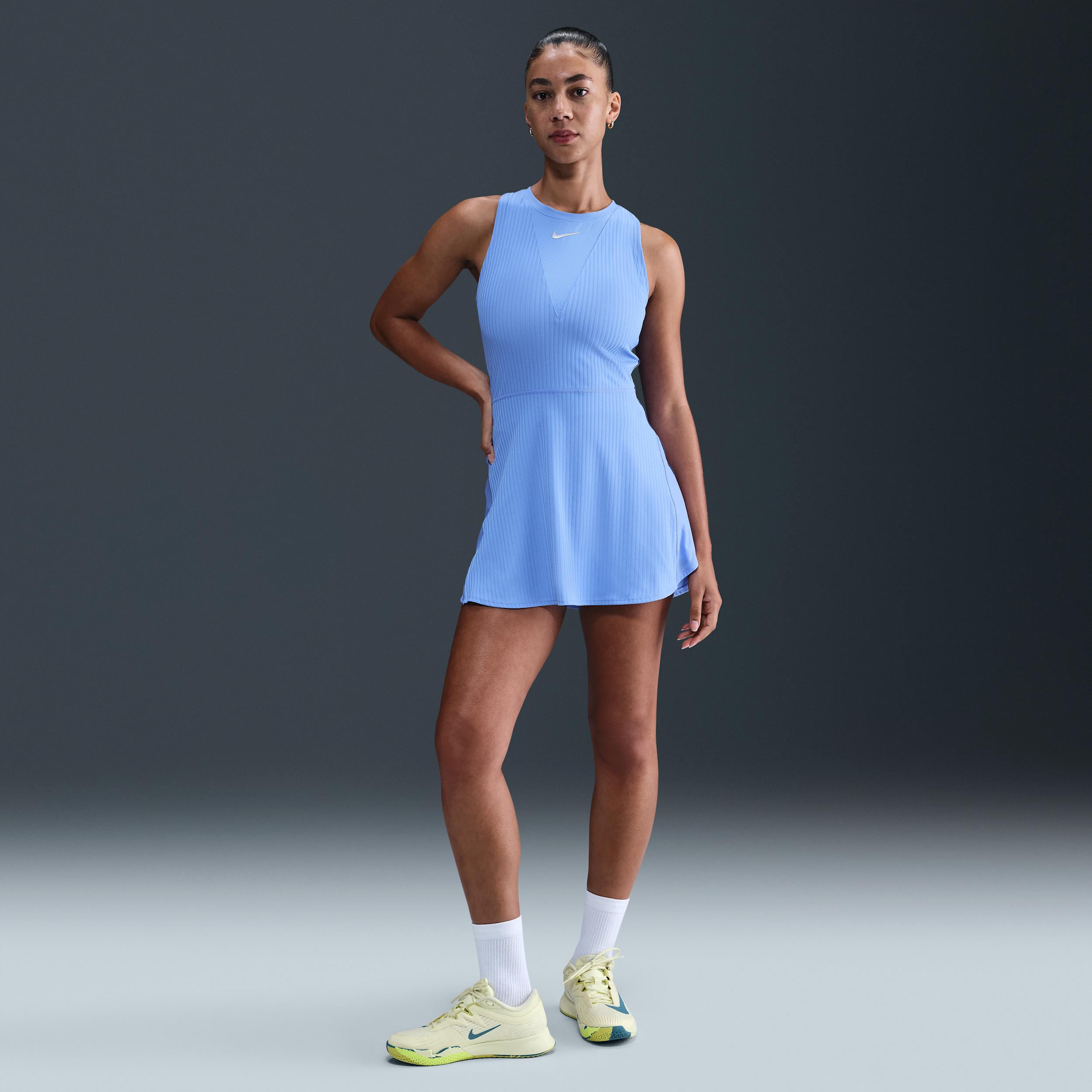 Nike Womens Court Slam Dri-FIT Tennis Dress | II6186-100 Product Image