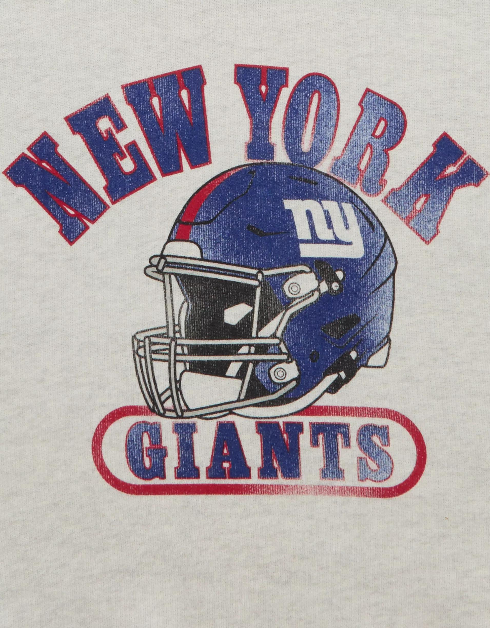 AE NFL New York Giants Graphic Relaxed Fit Sweatshirt Product Image