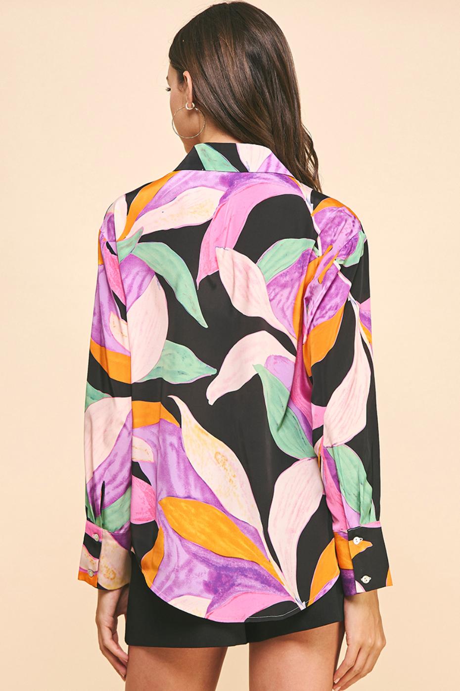 Print Button Down Product Image