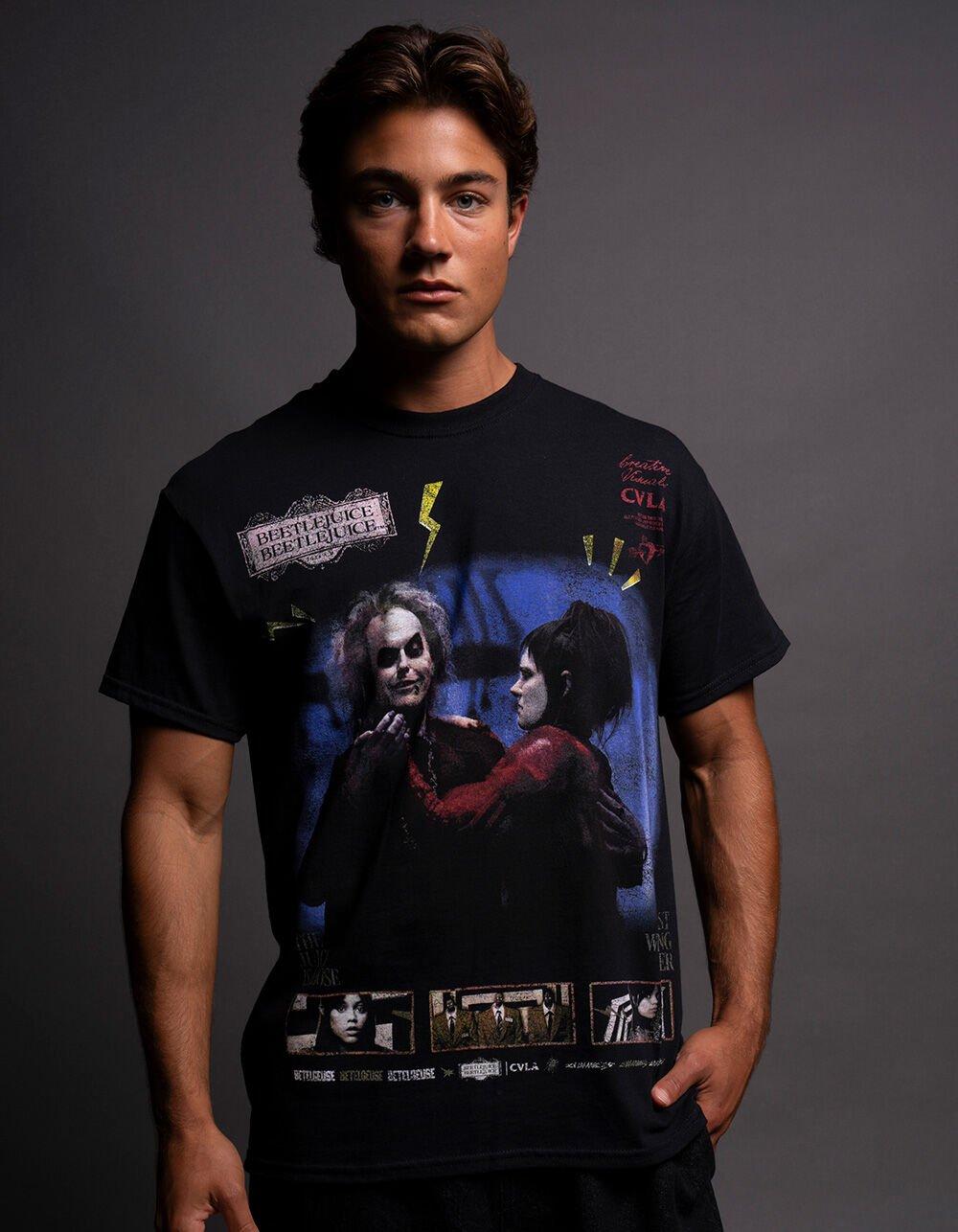 CVLA x Beetlejuice Never Trust Mens Tee - BLACK Product Image