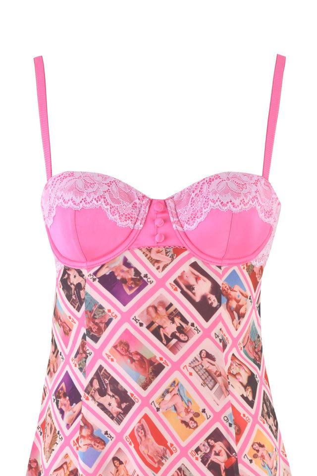 LUELLA MINI DRESS - PINK Product Image