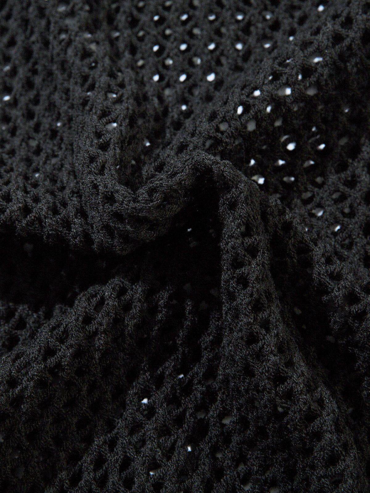 Aelfric Eden Open Knit Crew Neck Sweater Product Image