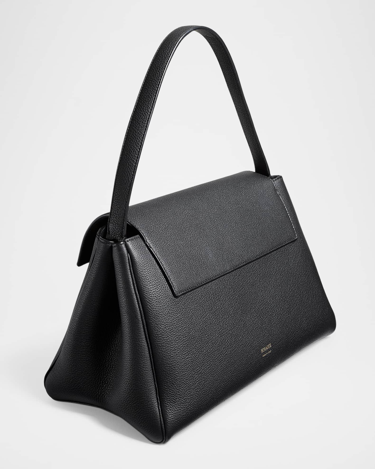 Audrey Flap Calf Leather Top-Handle Bag Product Image