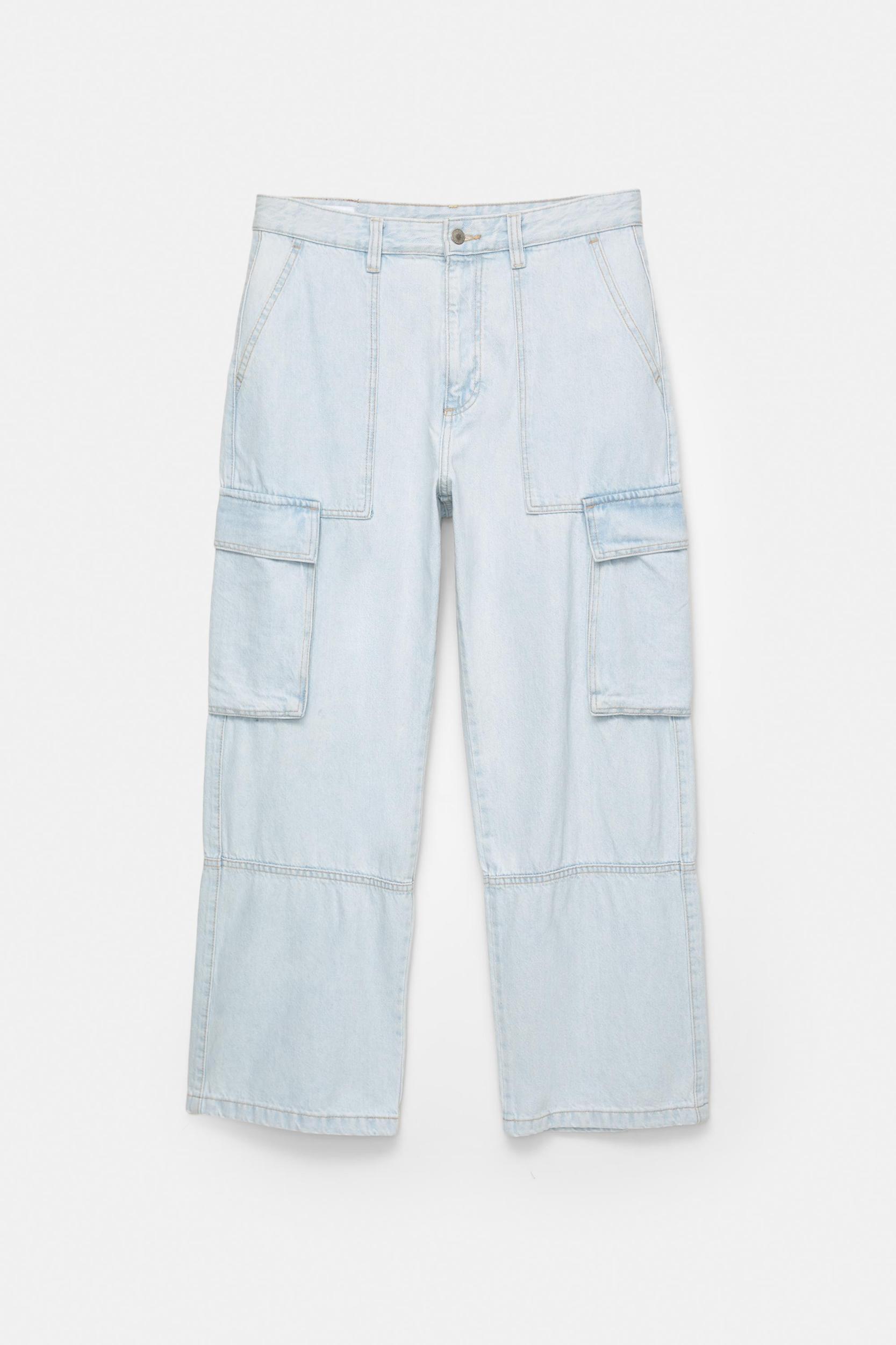 Baggy cargo jeans Product Image