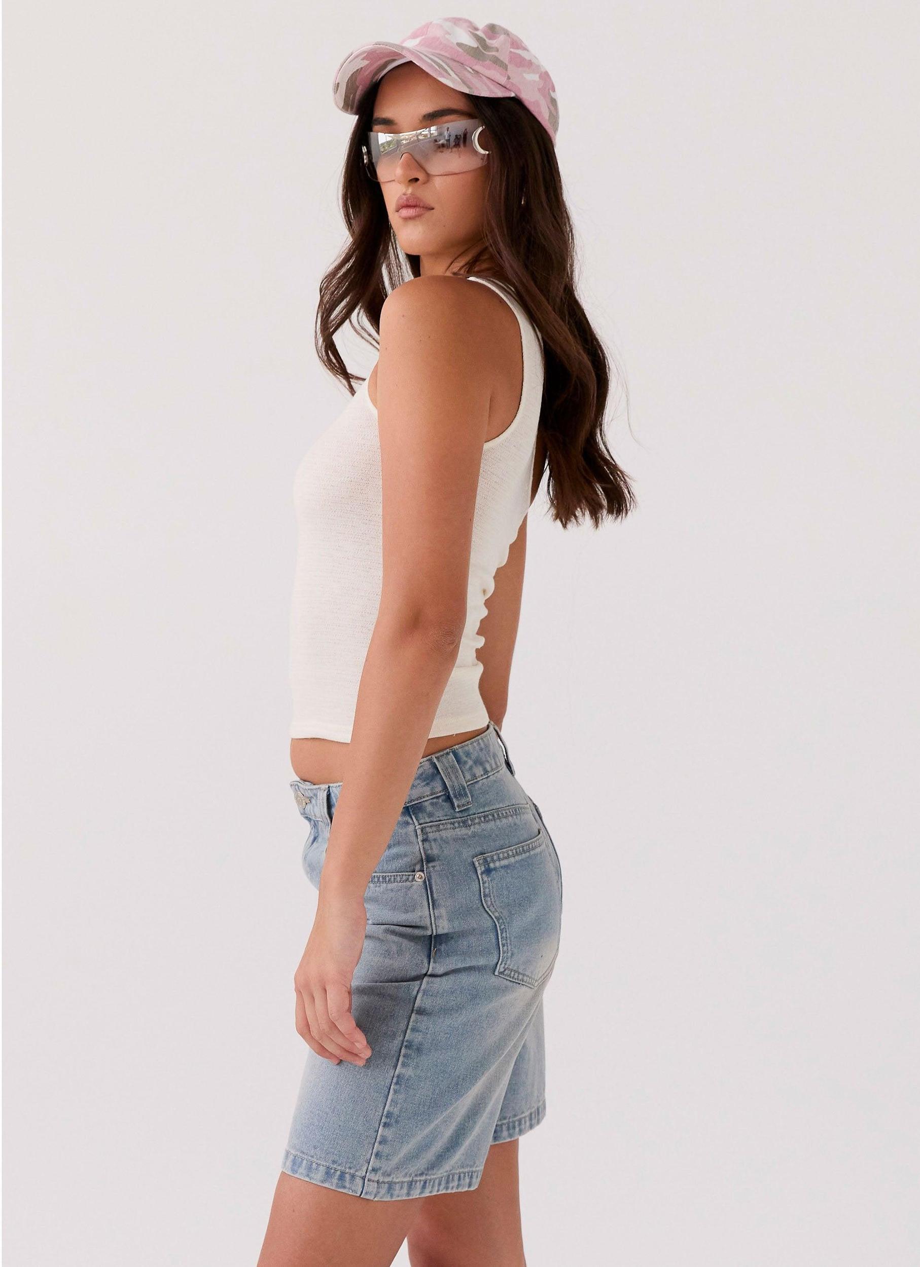 Sunday Dreaming Top - Sand Product Image