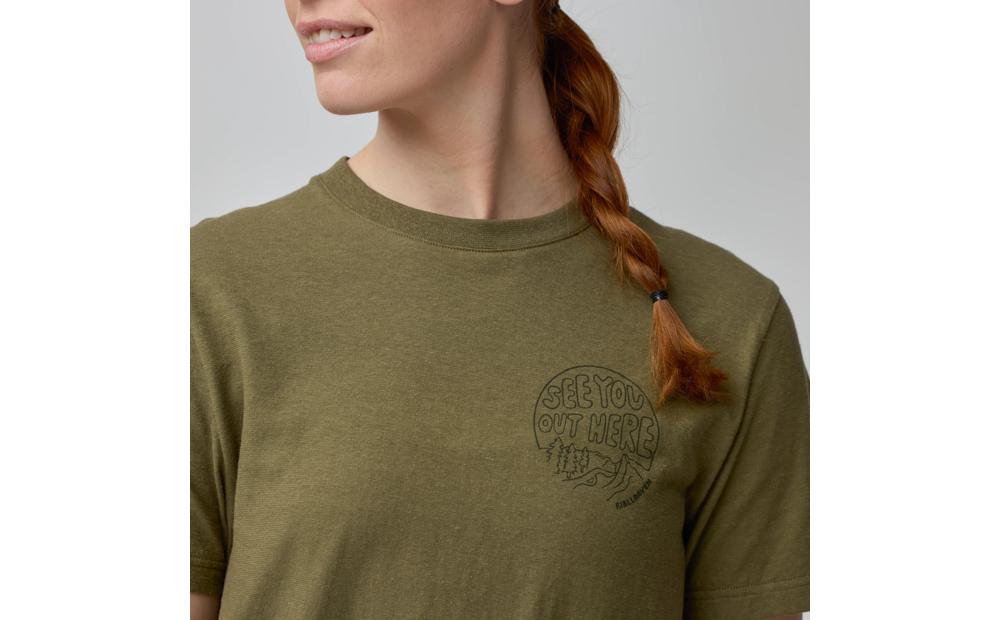 Hemp Blend Out Here T-shirt W Product Image