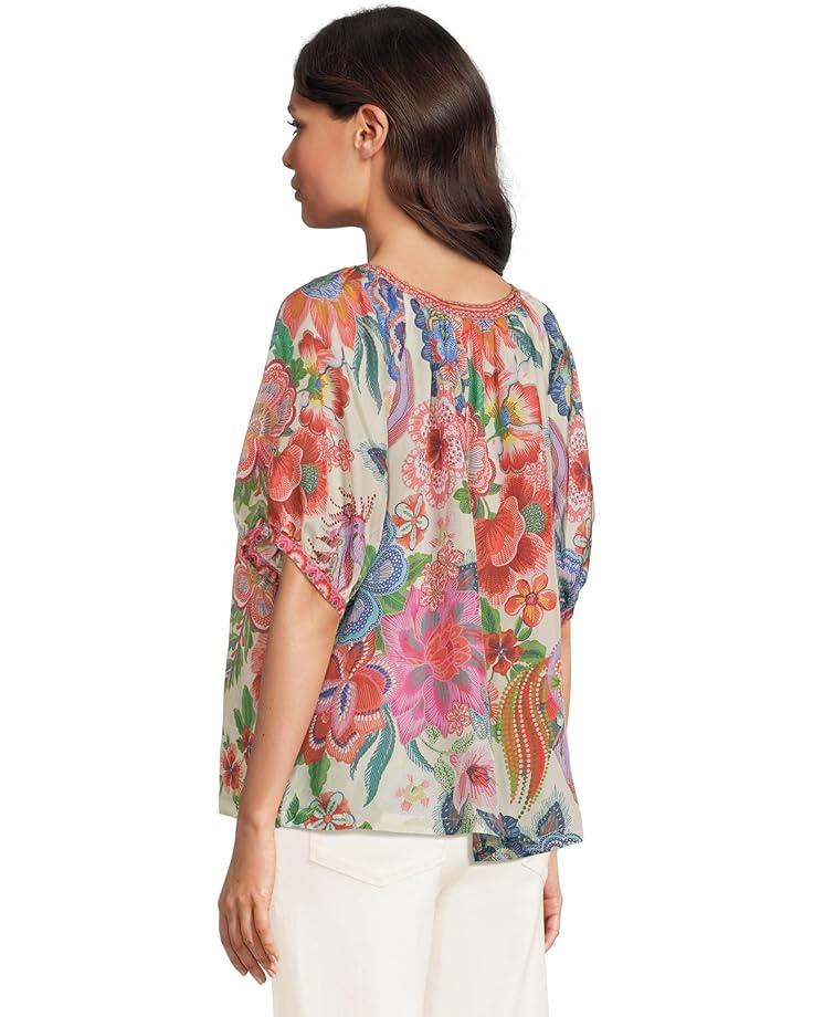 Nanette Short Sleeve Mesh Tee Product Image