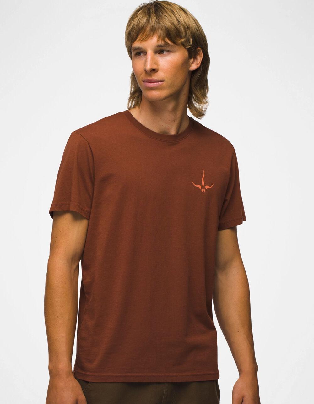PRANA Heritage Graphic Mens Tee - BRICK Product Image