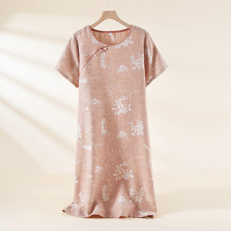 Floral Pajama Dress Product Image