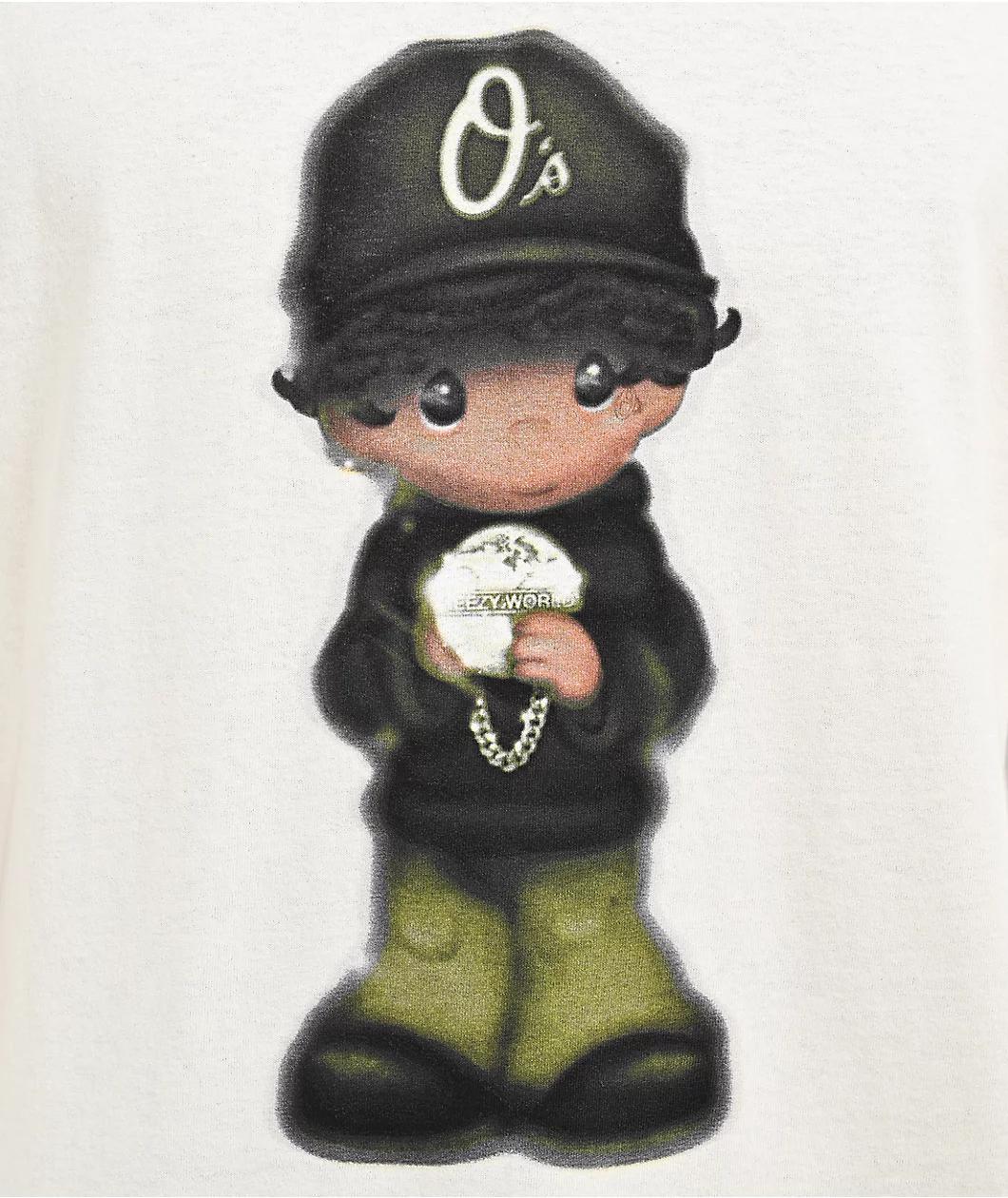 OTX BOYZ Geezy Moments Cream T-Shirt Product Image