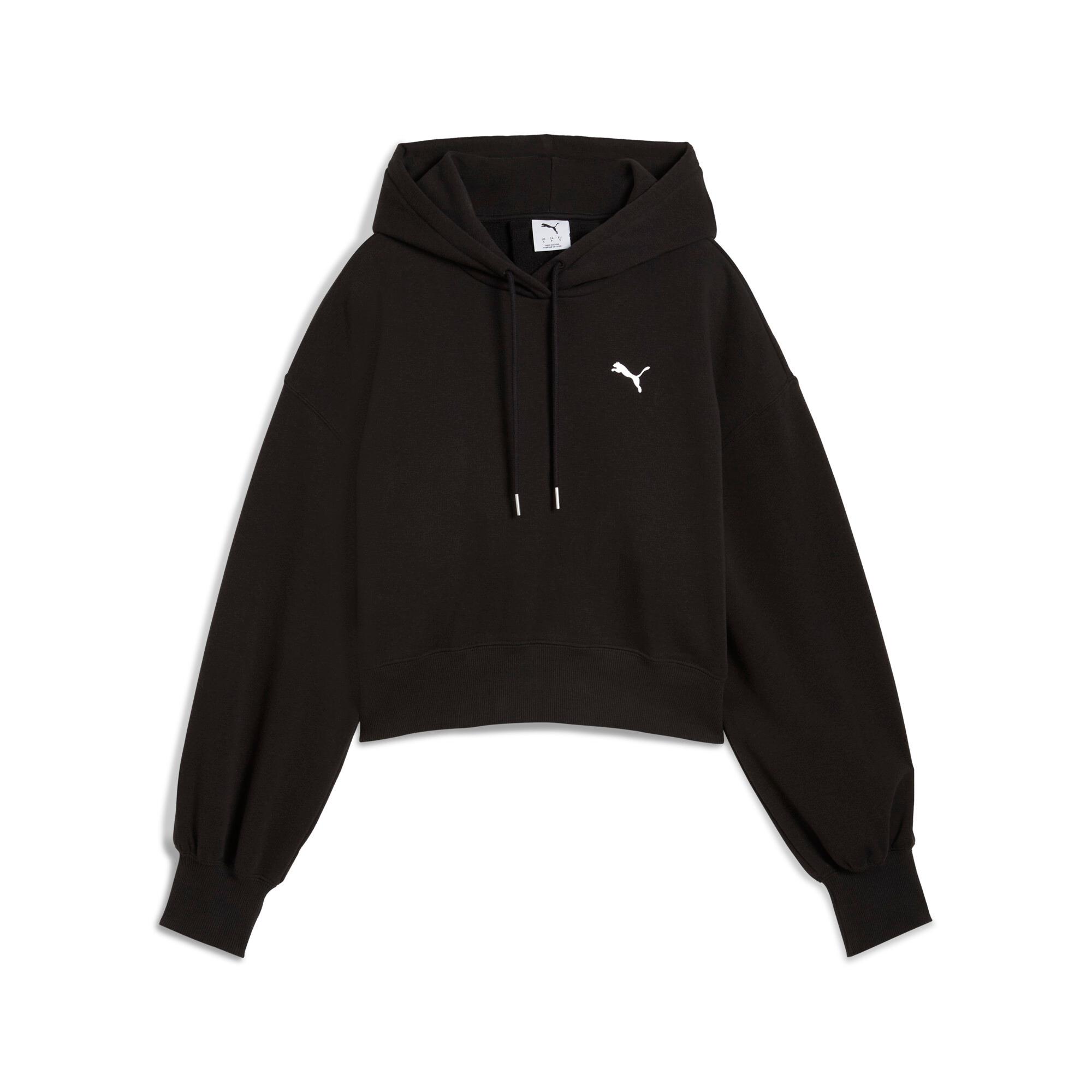 Wardrobe Essentials Women's Relaxed Cropped Hoodie Product Image