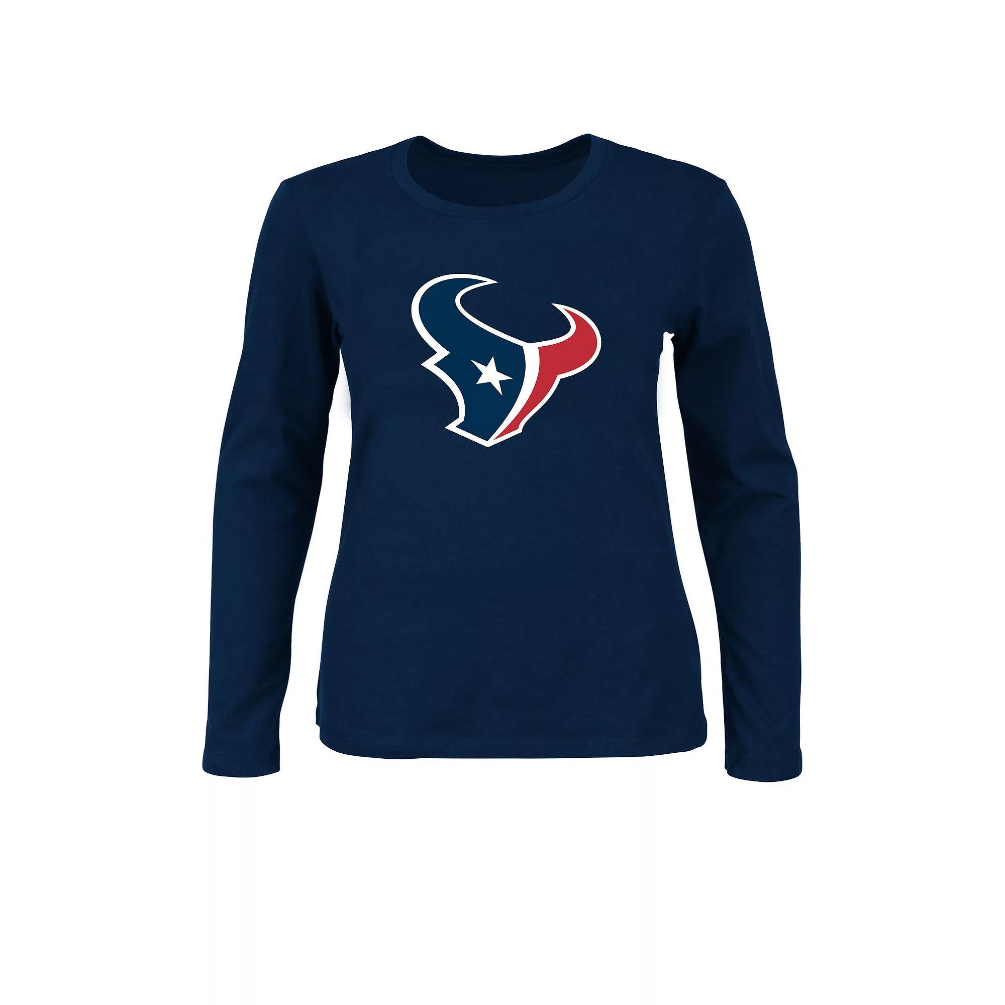 Women's Fanatics Navy Houston Texans Plus  Product Image