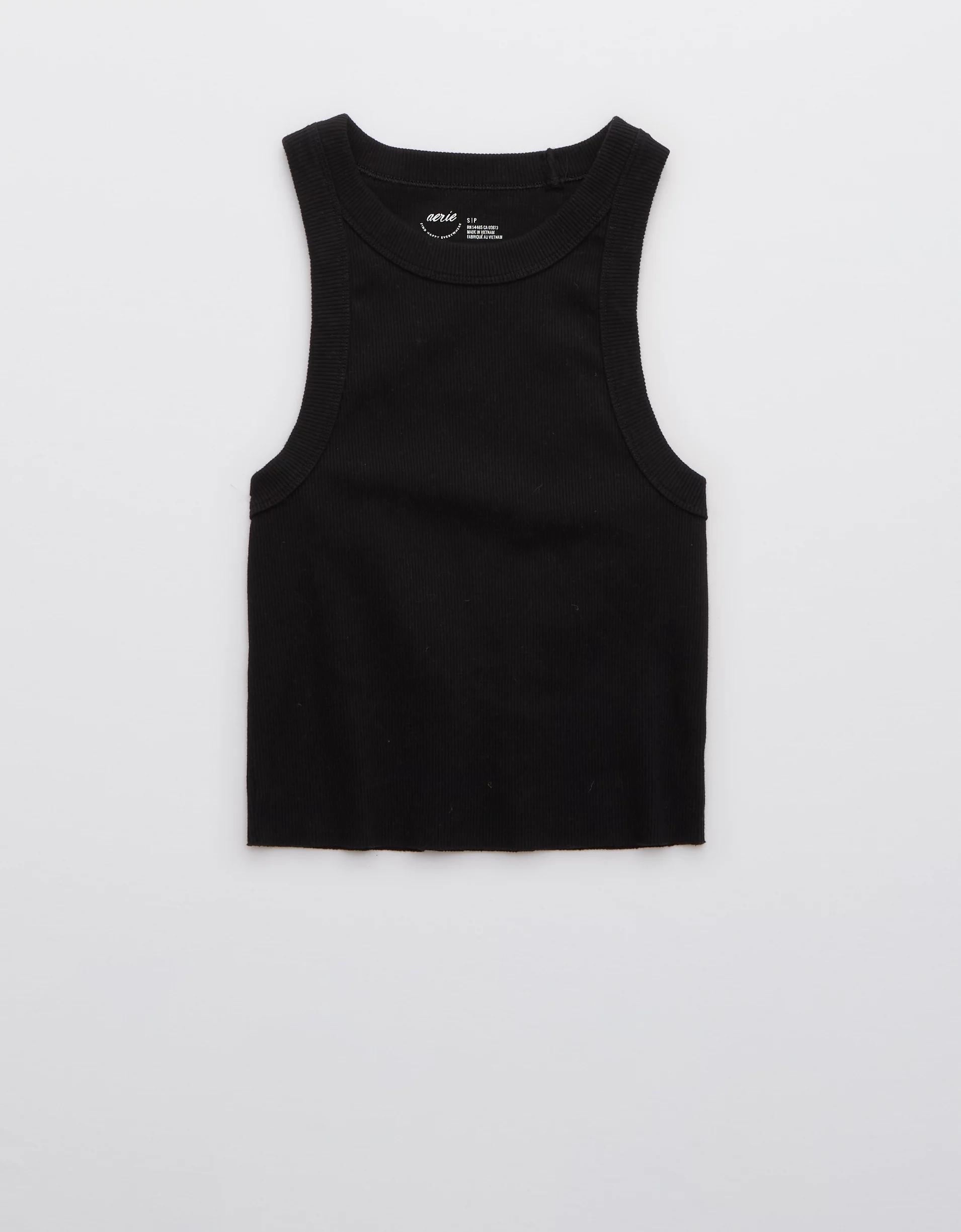 Aerie Free Spirit Ribbed Tank Top Product Image
