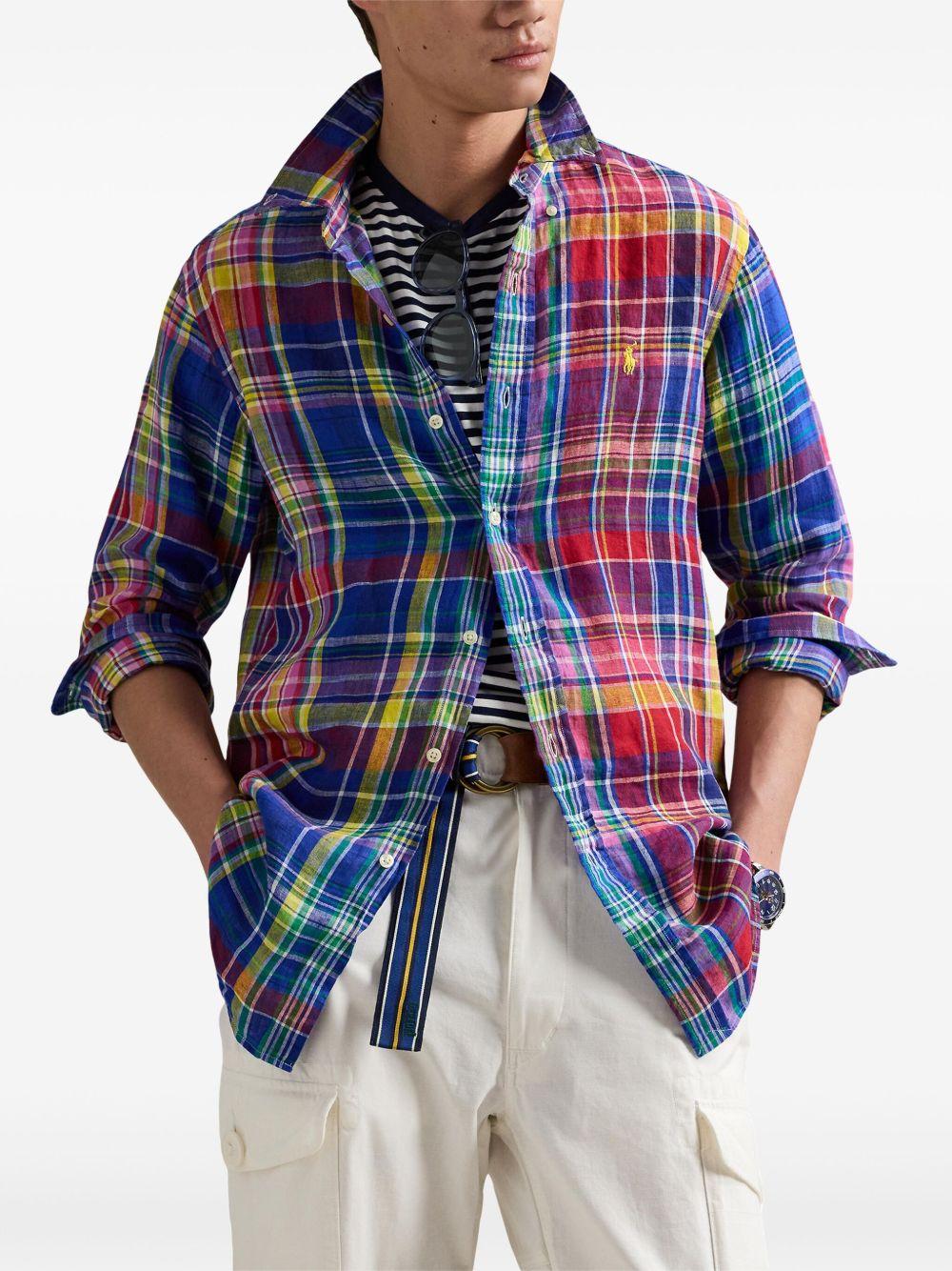 checked shirt Product Image