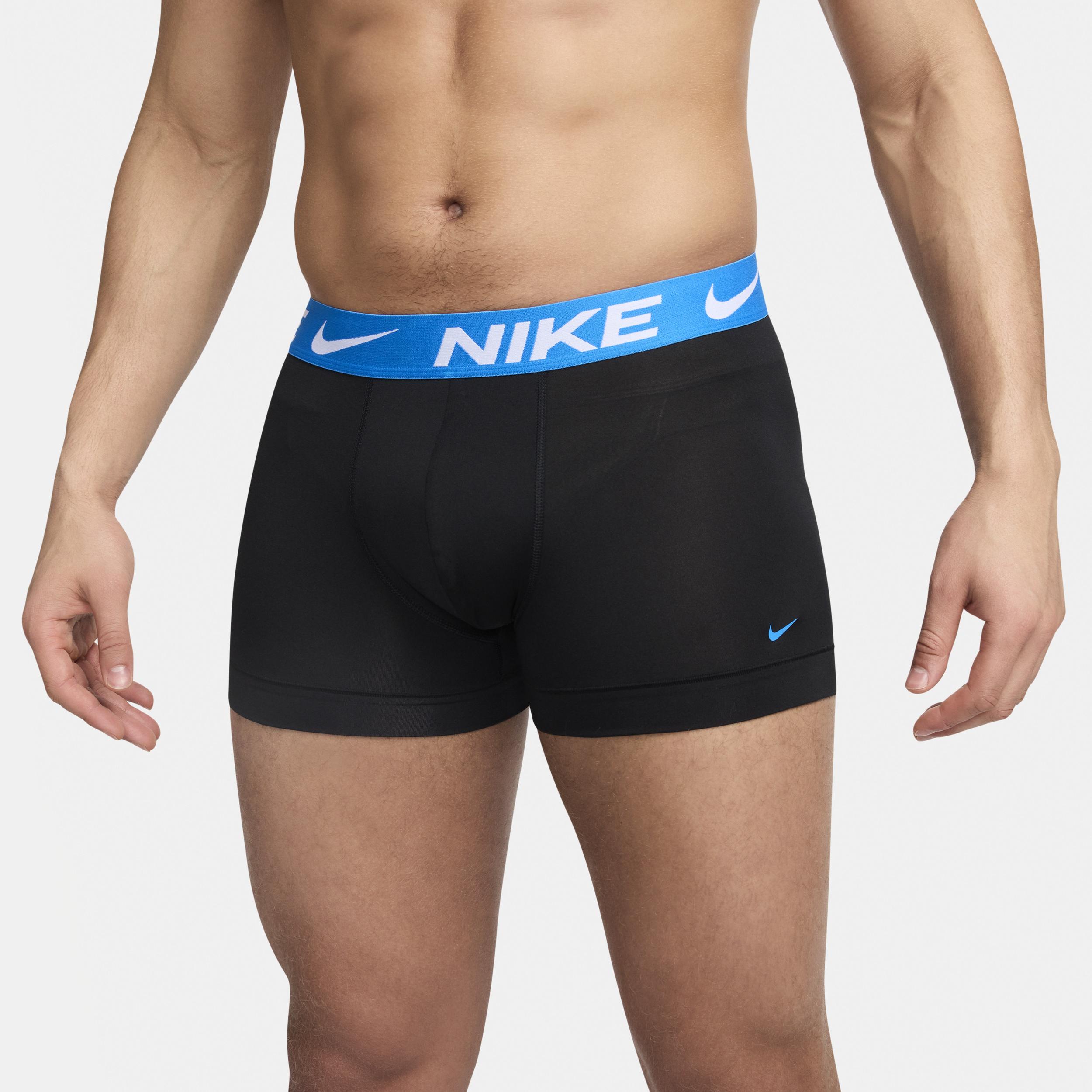 Men's Nike 3-Pack Dri-FIT Essential Microfiber Trunks,  Product Image
